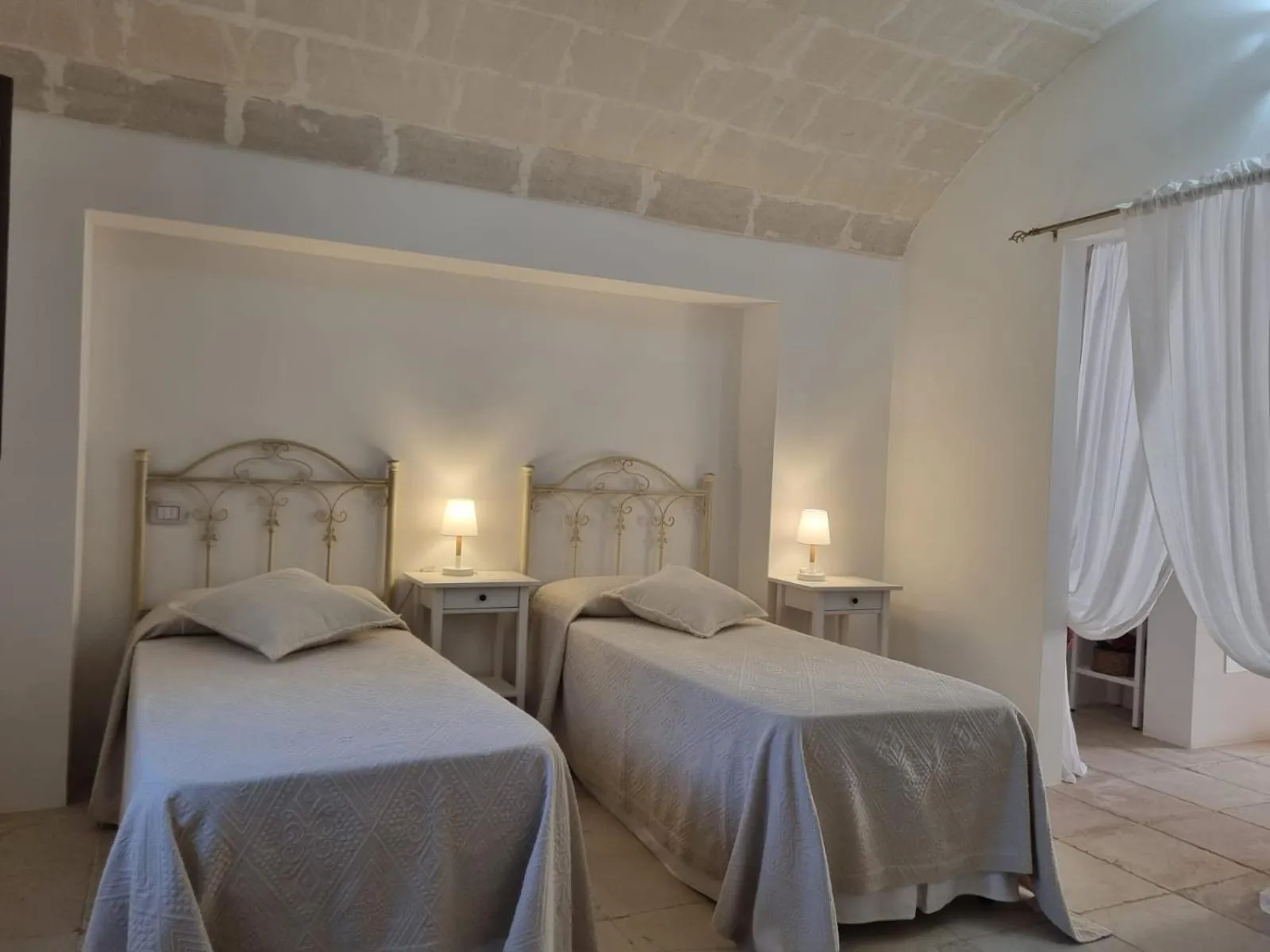 Bedroom, Bed in Trulli Di Spinaruta