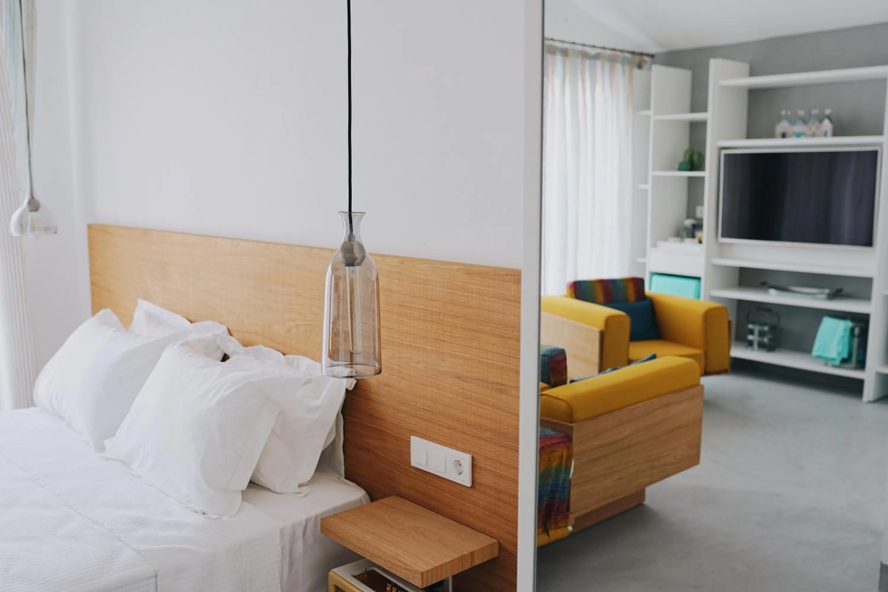 TV and multimedia, Bed in Bono Hotel Old Town