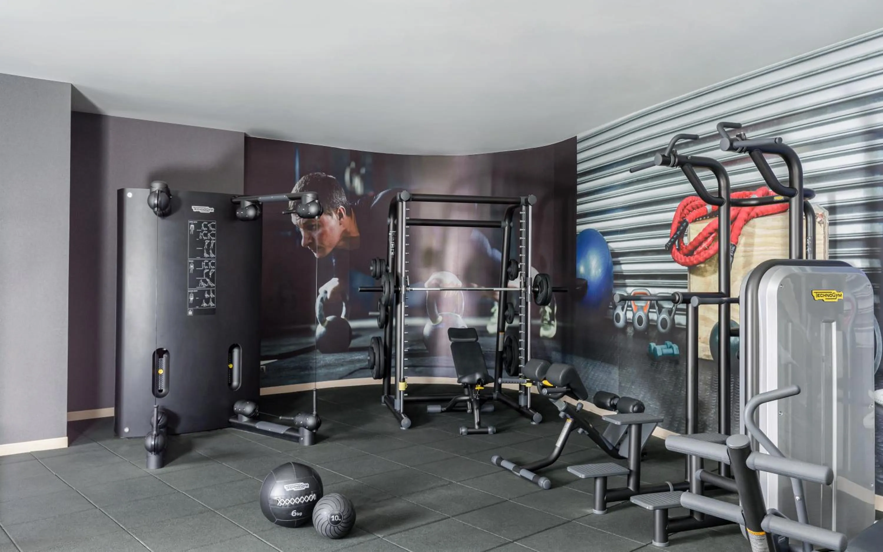 Fitness centre/facilities in Lankaran Springs Wellness Resort