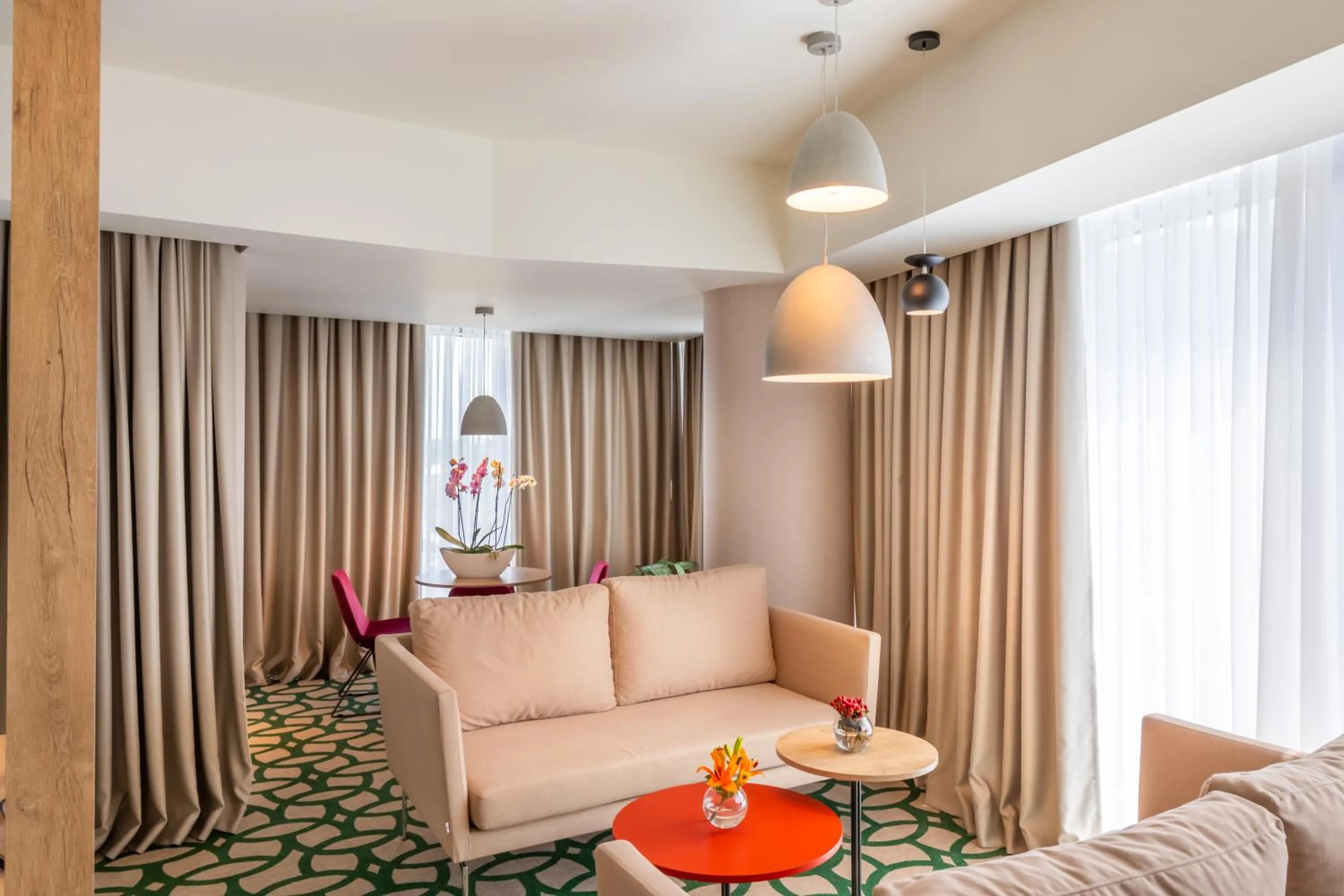 Living room in Lankaran Springs Wellness Resort