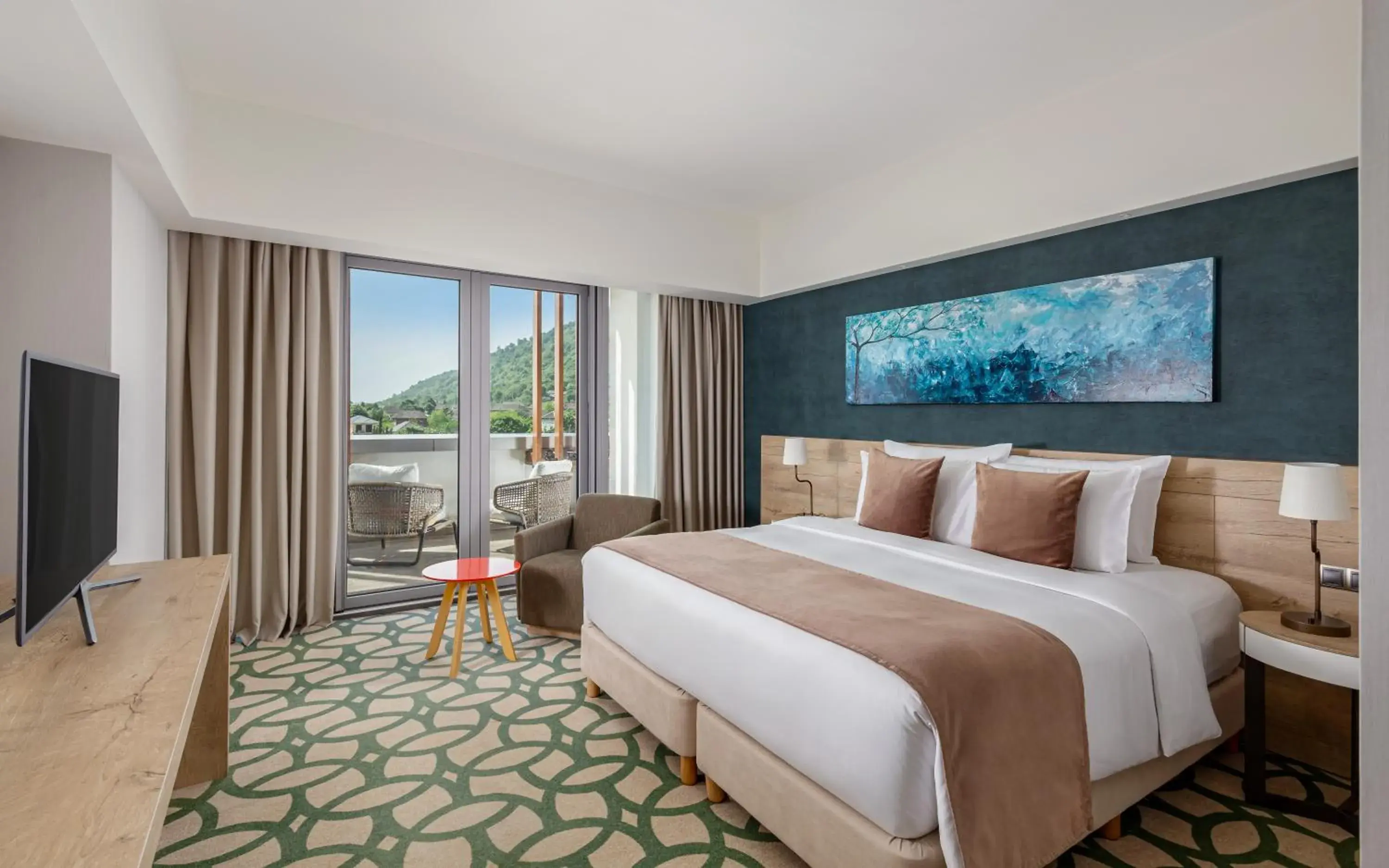 Standard King Room with terrace in Lankaran Springs Wellness Resort Standard King Room with terrace in Lankaran Springs Wellness Resort