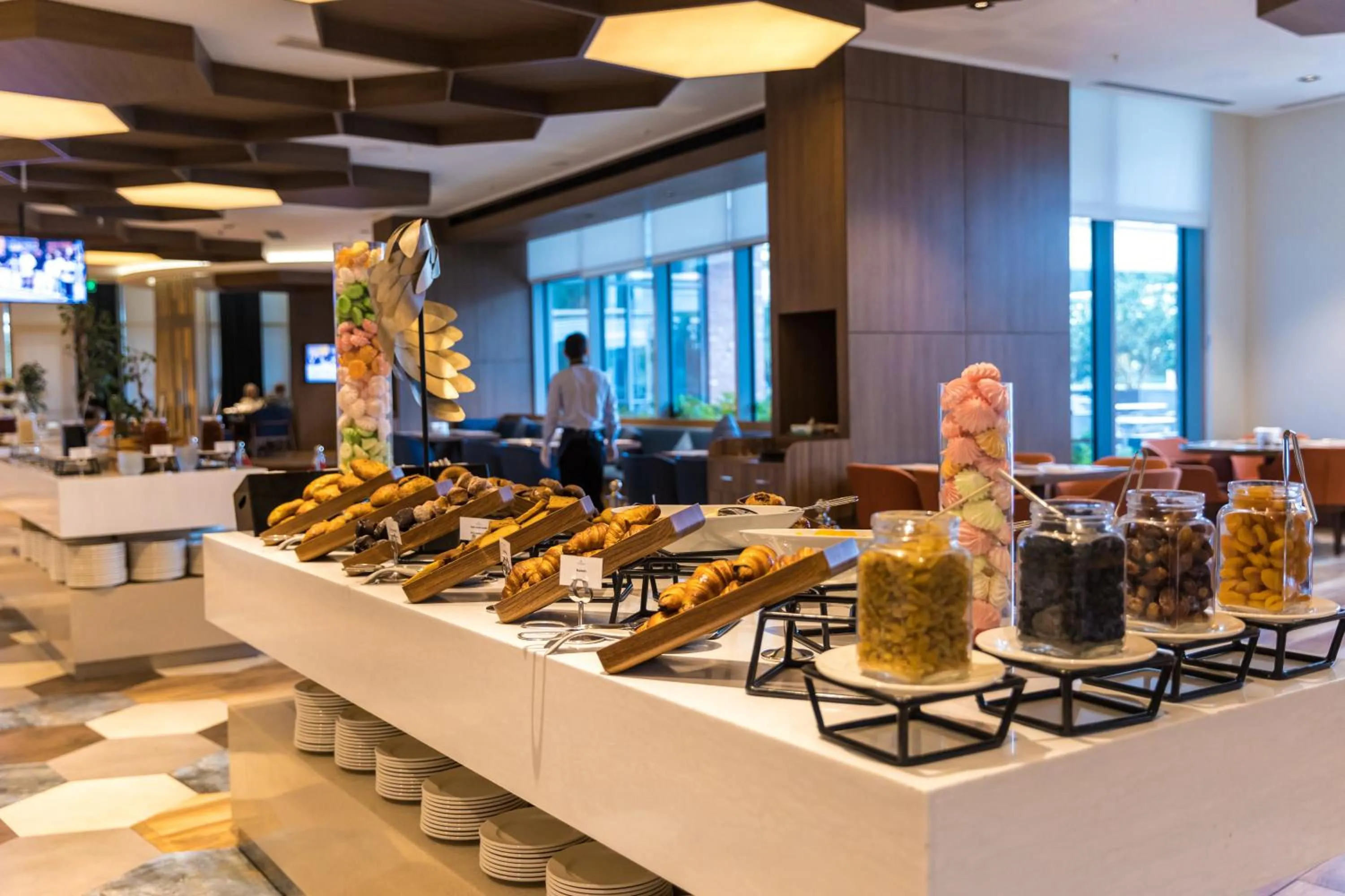 Breakfast in Lankaran Springs Wellness Resort