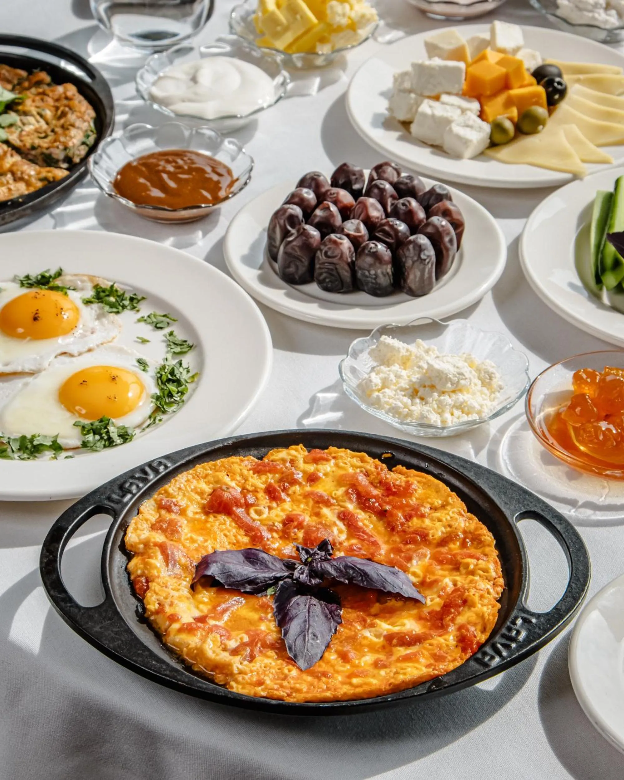 Breakfast in Lankaran Springs Wellness Resort