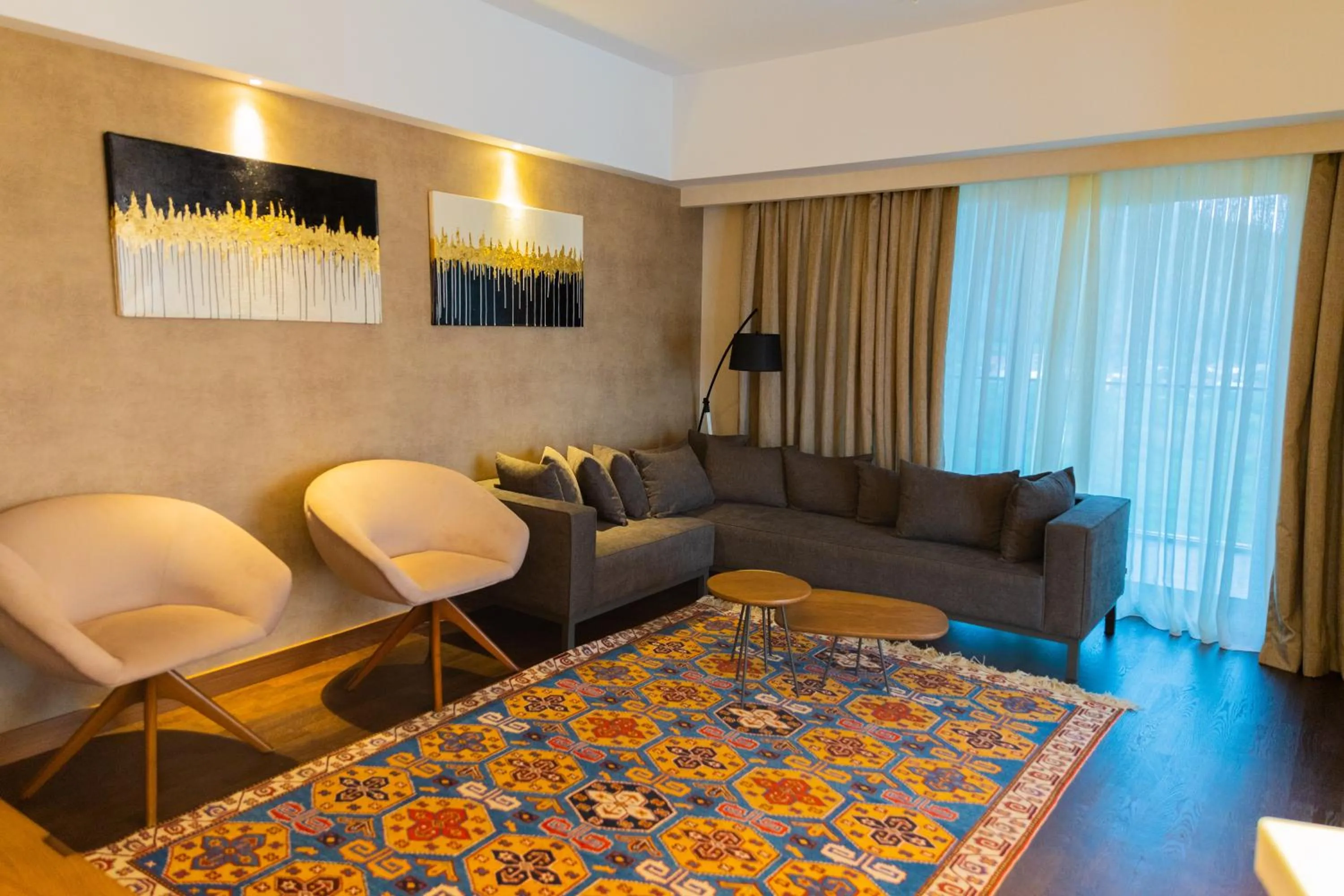 Living room in Lankaran Springs Wellness Resort