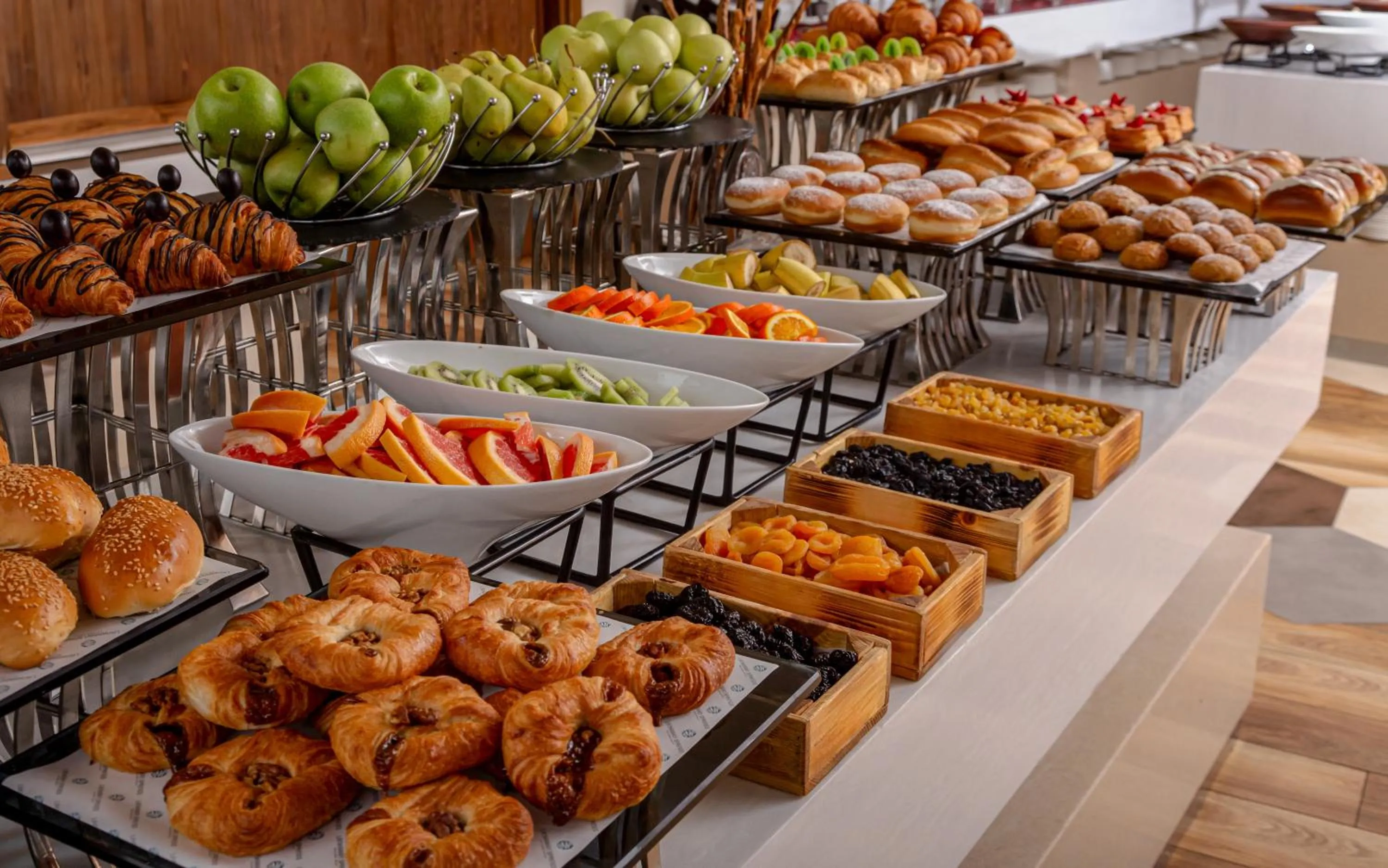 Breakfast in Lankaran Springs Wellness Resort