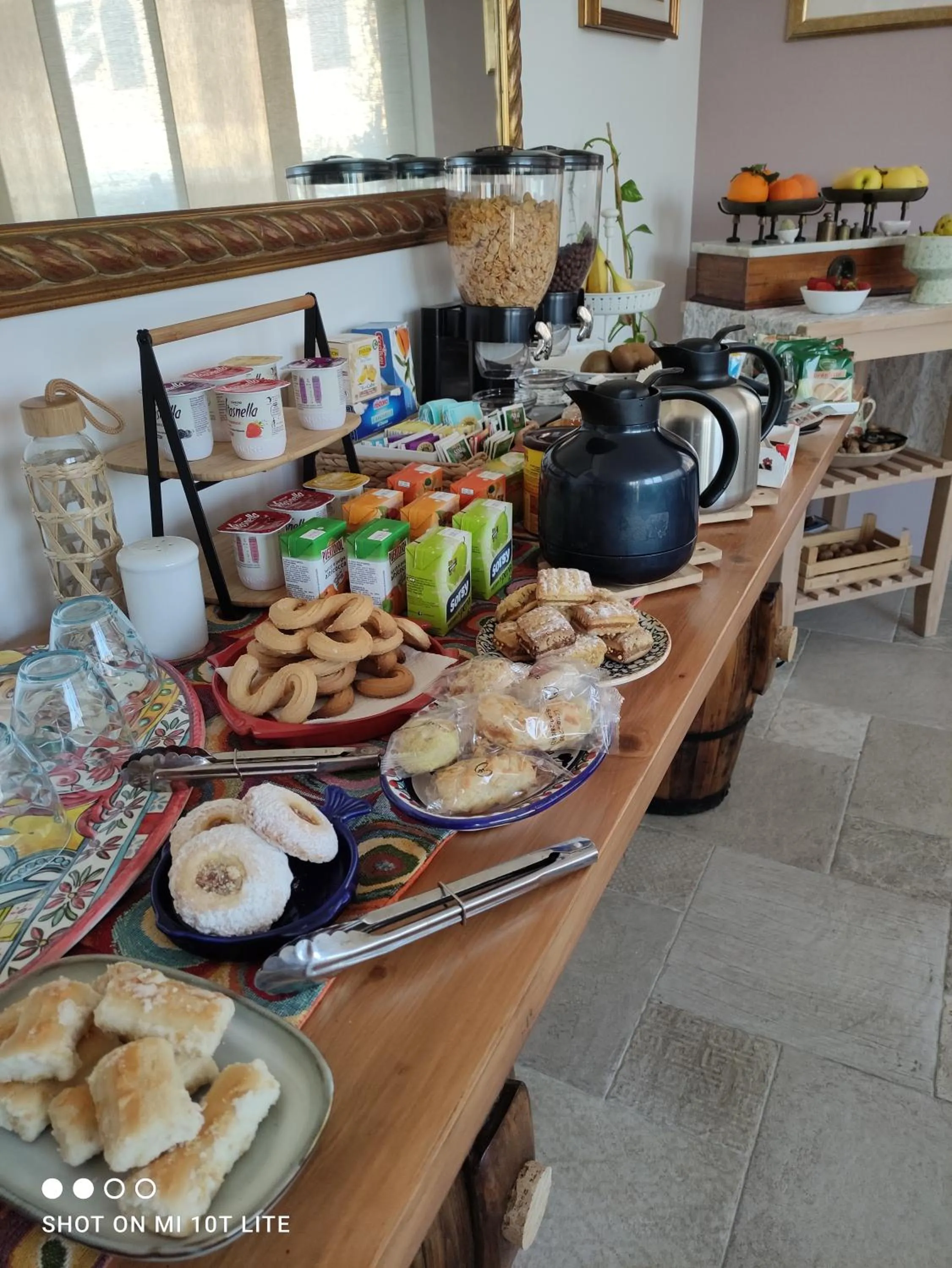 Buffet breakfast in B&B Marsà