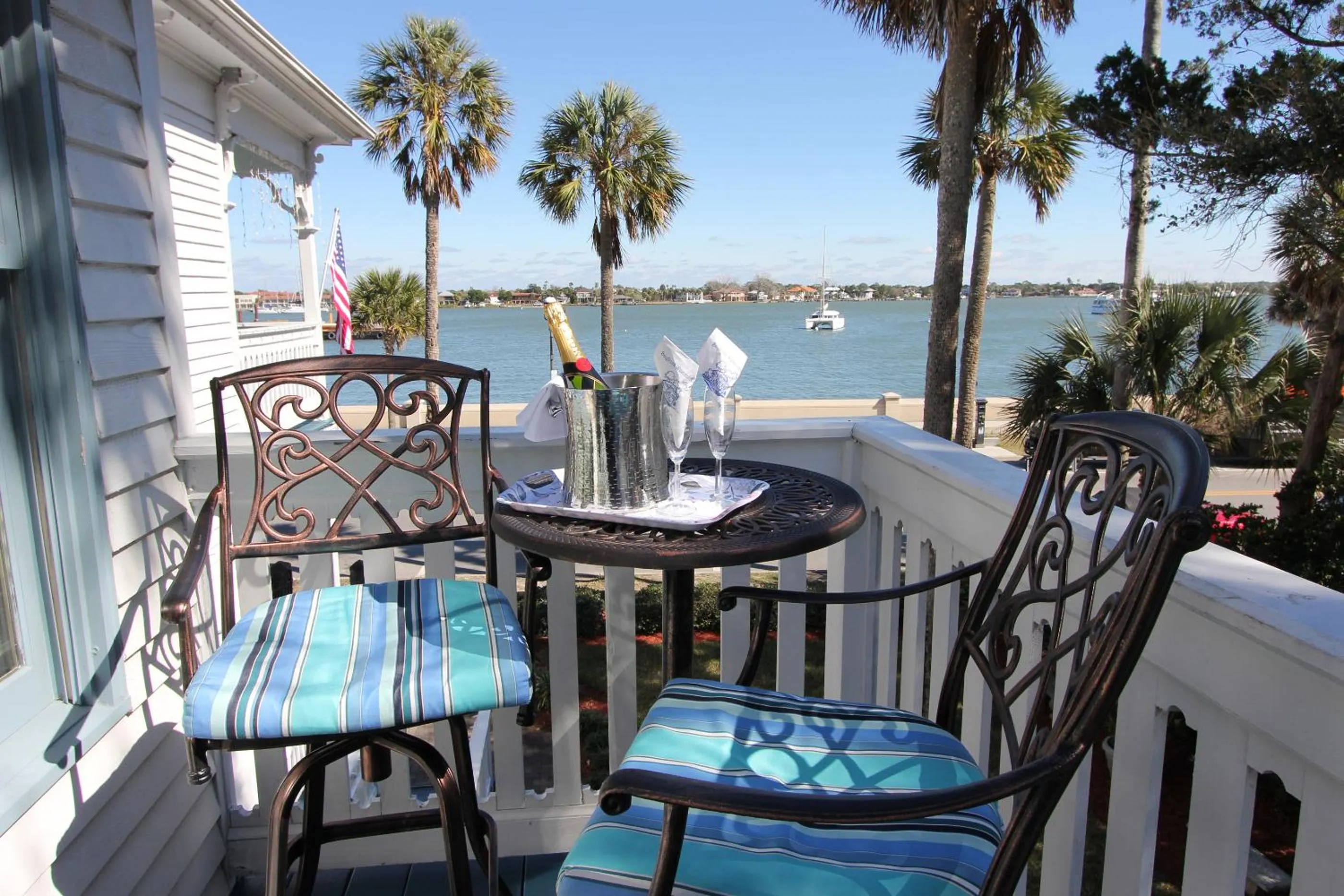 Balcony/Terrace in Bayfront Westcott House Bed & Breakfast