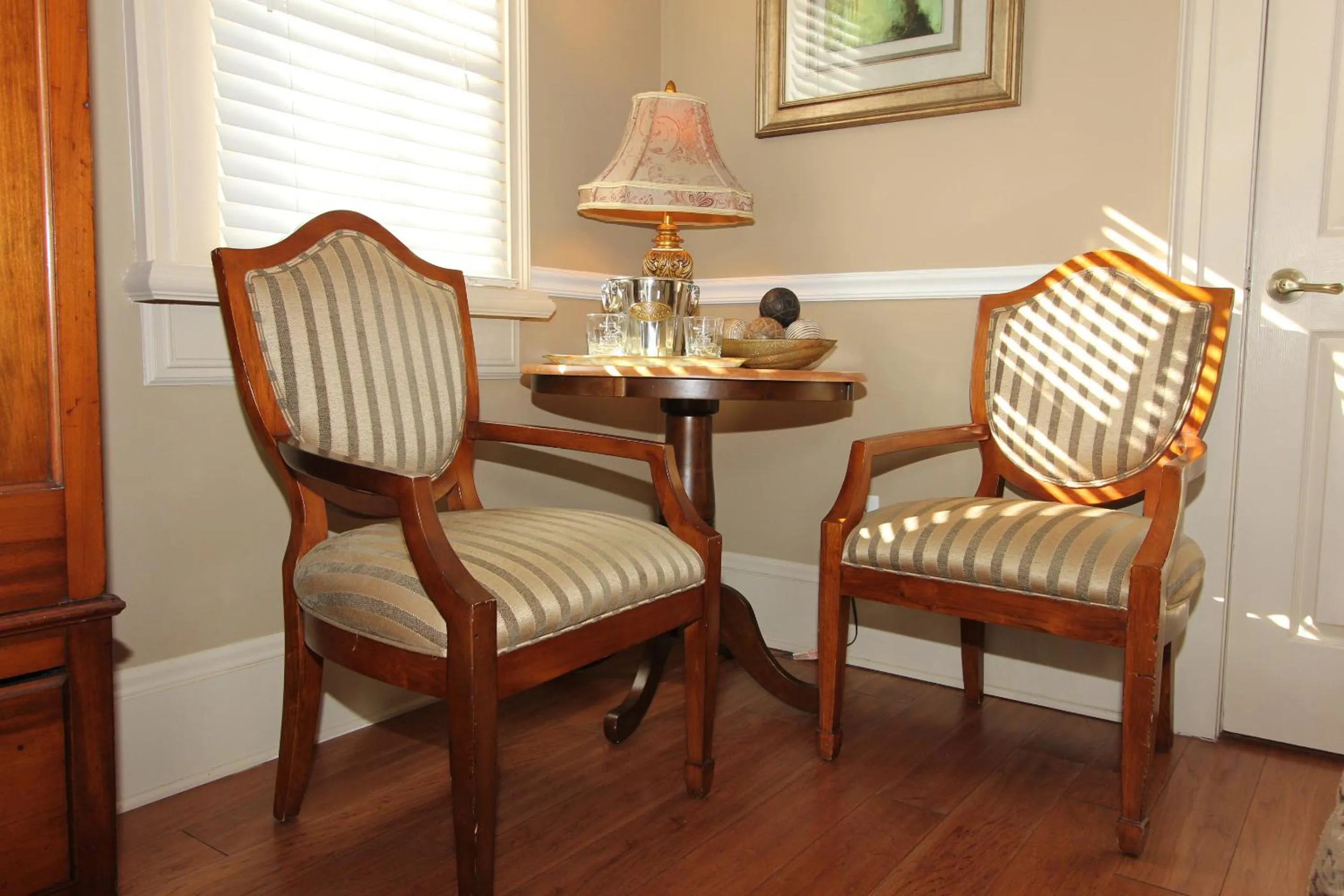 Seating area in Bayfront Westcott House Bed & Breakfast