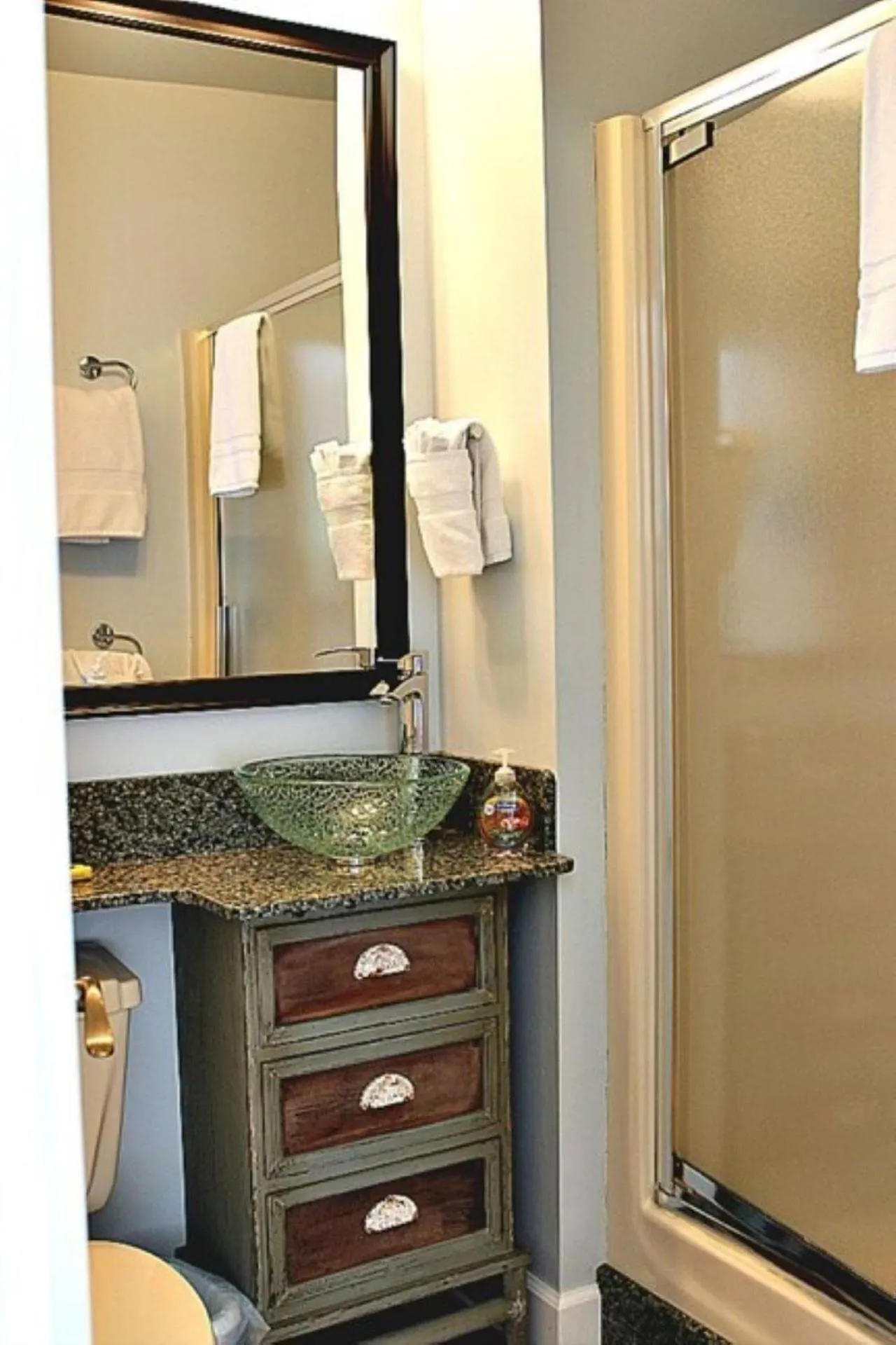 Shower in At Journey's End