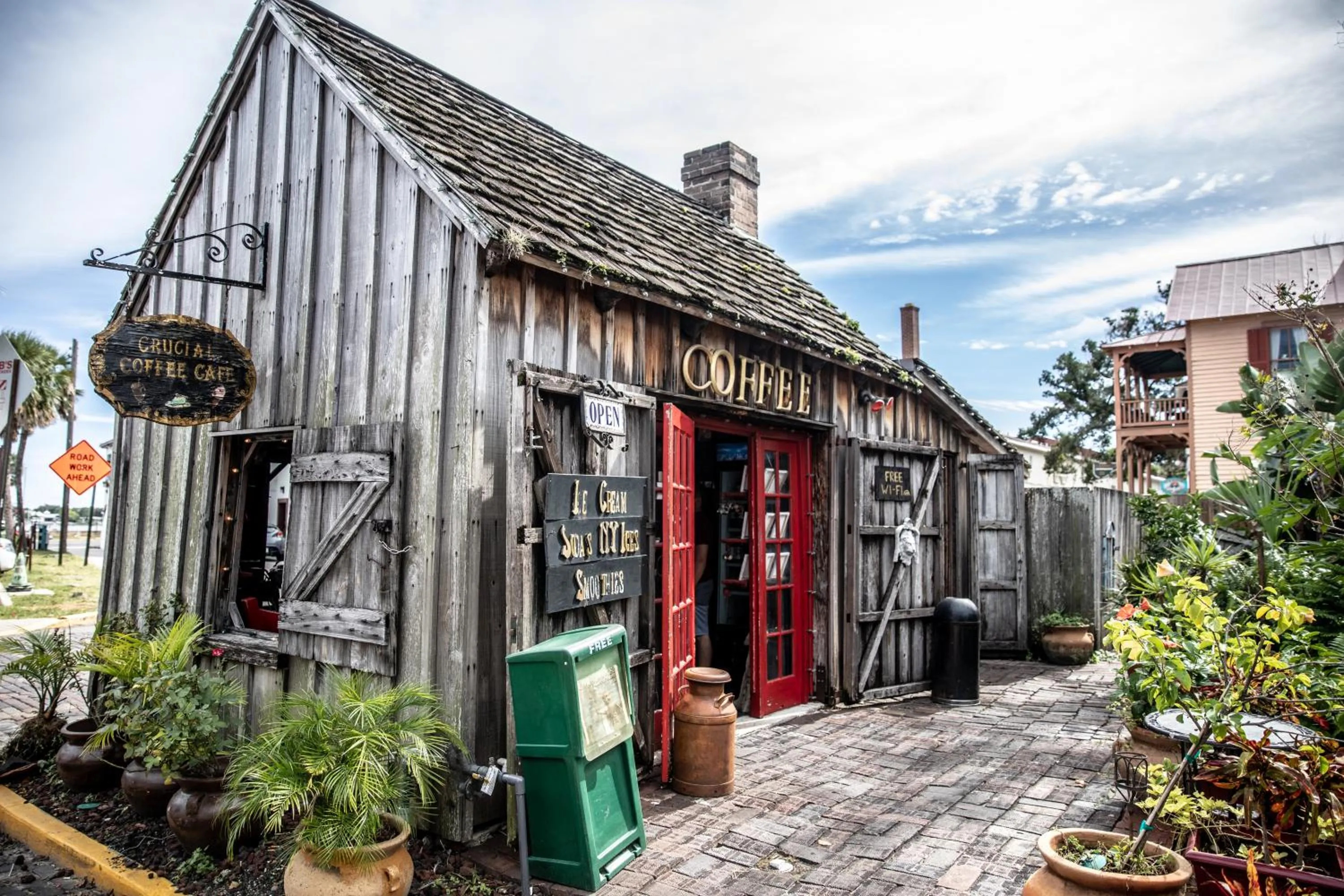 Nearby landmark in At Journey's End