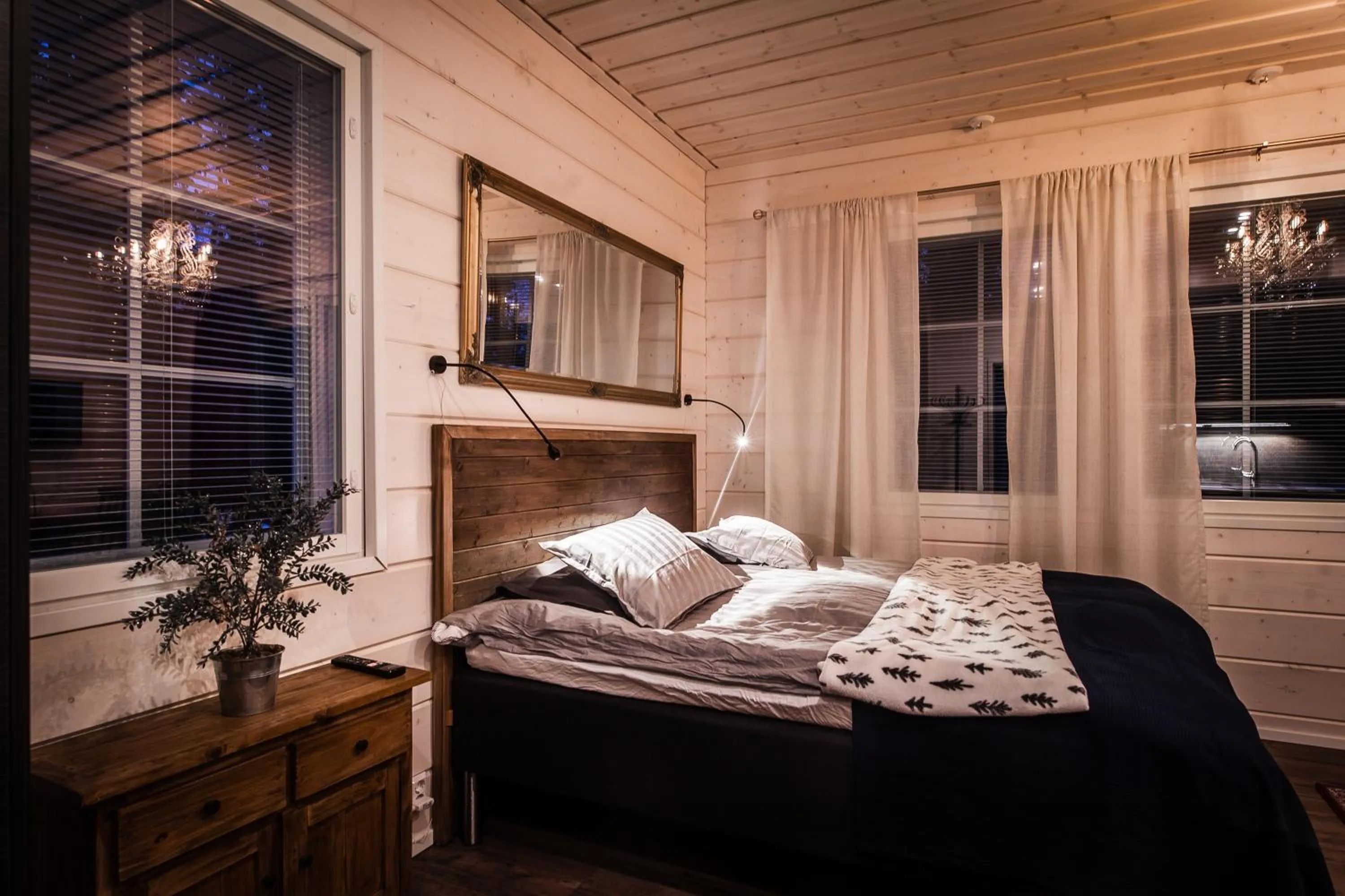 Bed in Villa Happy Fox