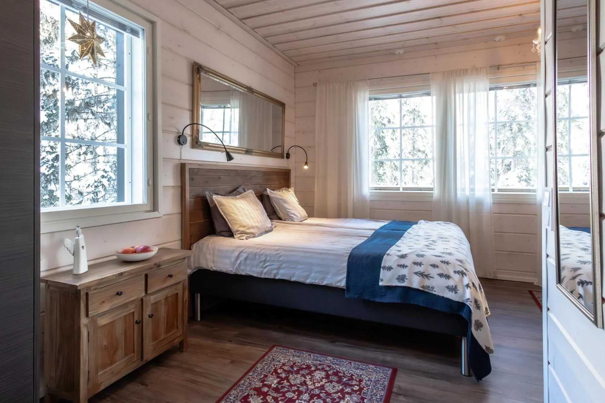 Bedroom, Bed in Villa Happy Fox