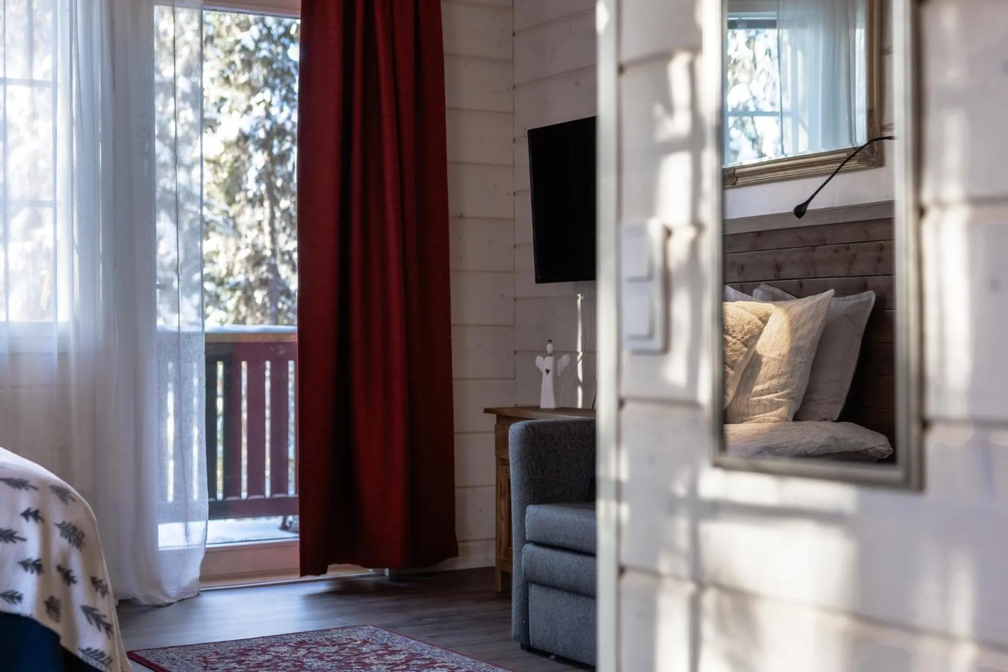 Bedroom, Bed in Villa Happy Fox