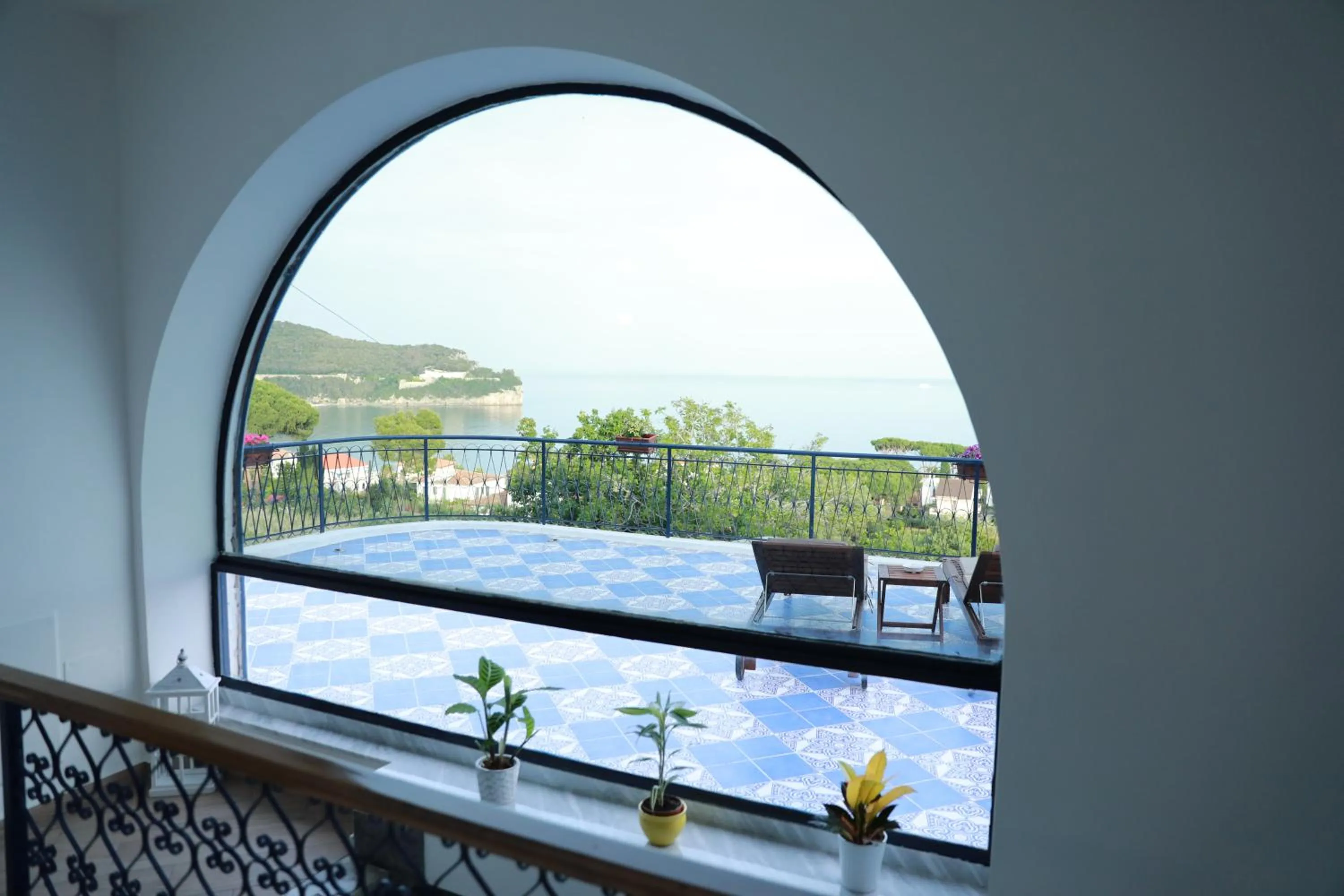 Balcony/Terrace in Gli archi sul mare