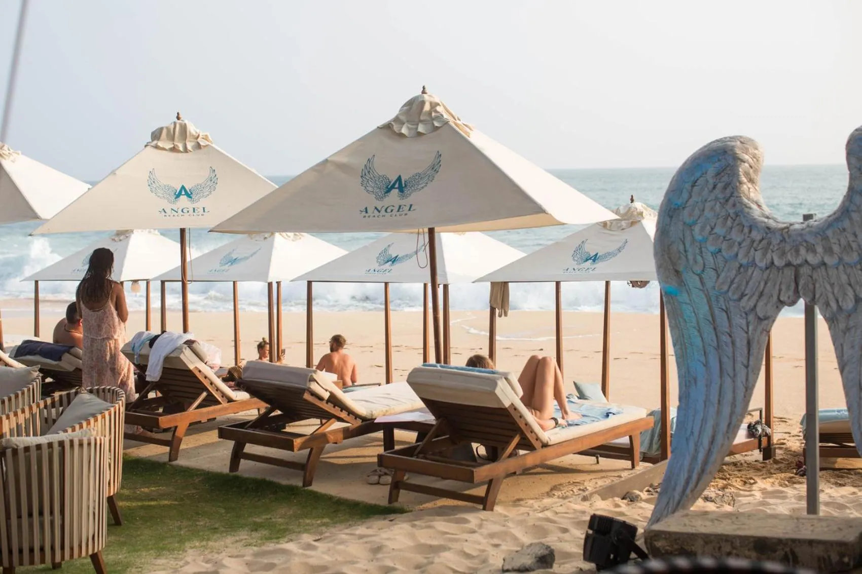 Natural landscape in Angel Beach Unawatuna