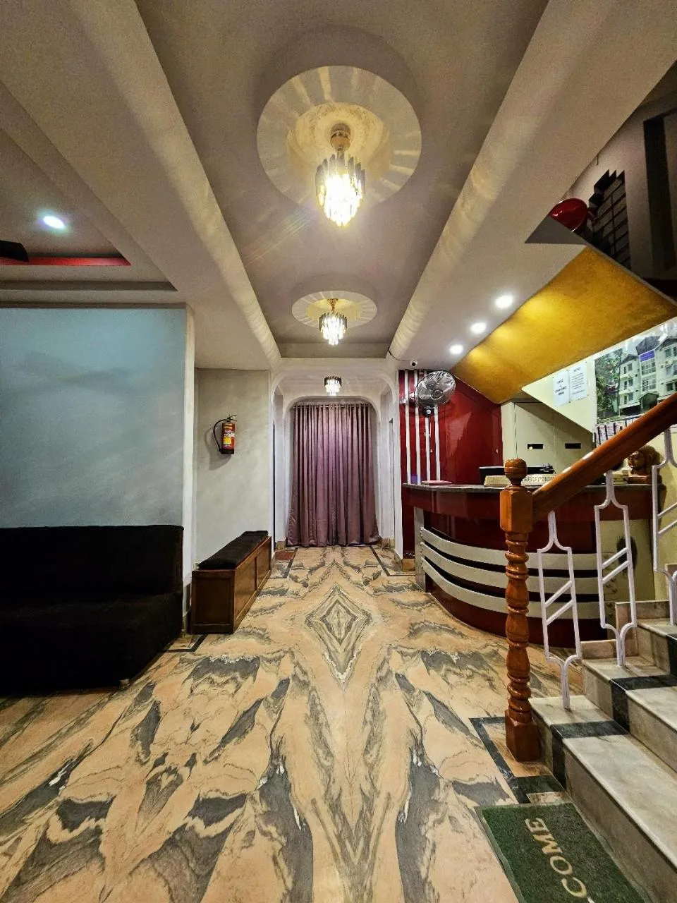 Lobby or reception in Hotel Vishal