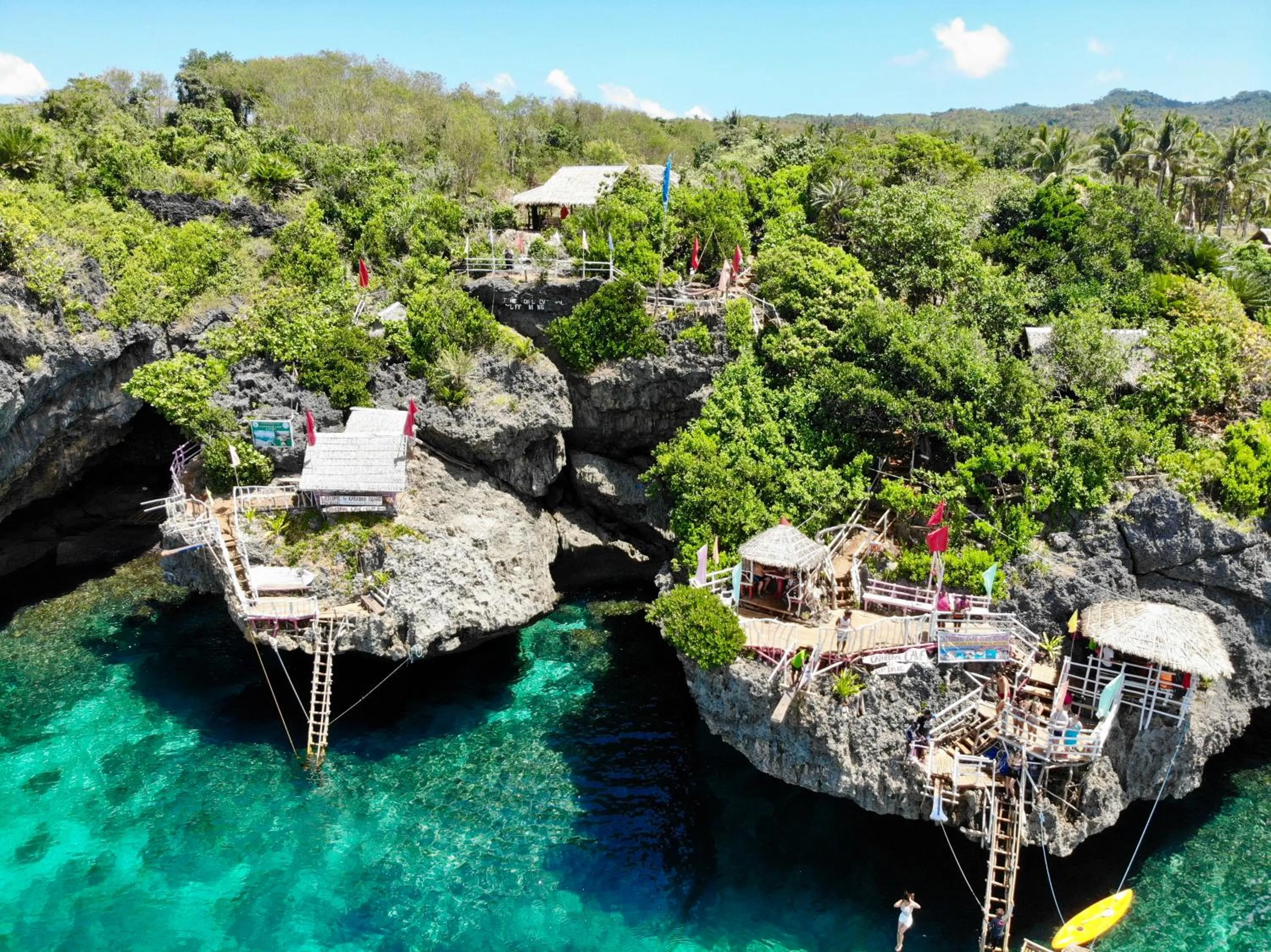 Bird's eye view in Lanas Beach Resort Carabao Island