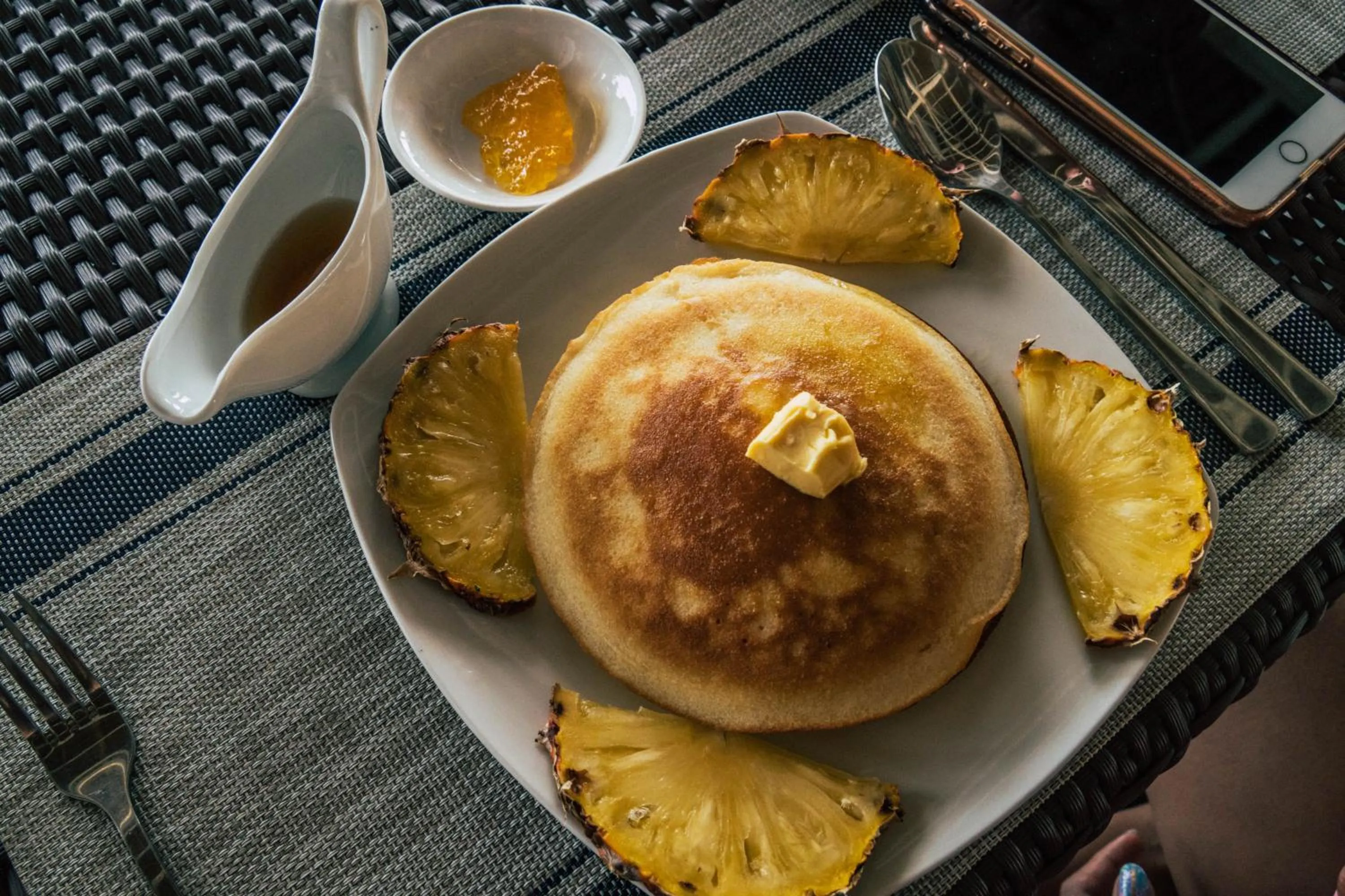 Food close-up in Lanas Beach Resort Carabao Island