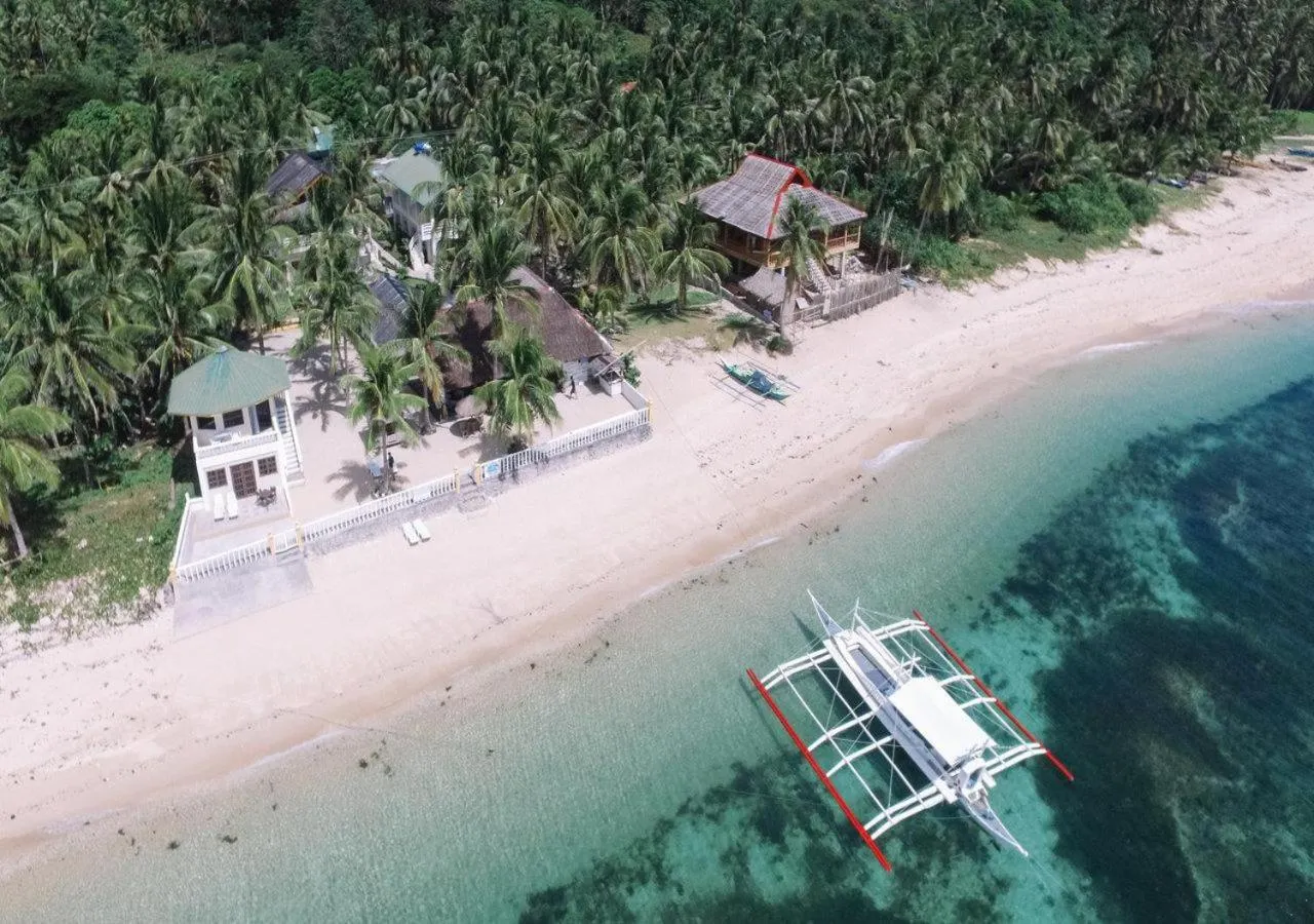 Bird's eye view in Lanas Beach Resort Carabao Island
