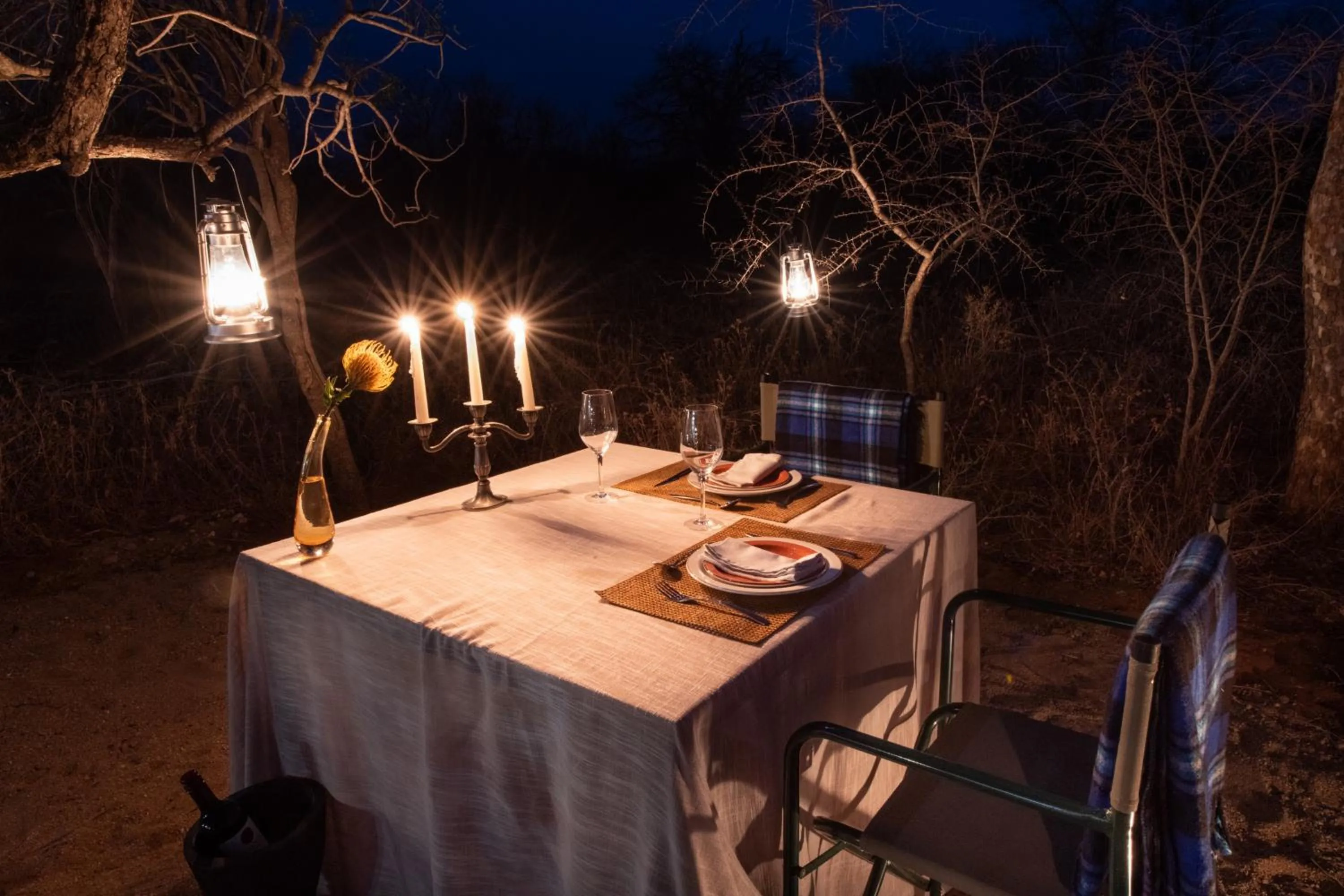Restaurant/places to eat in Moya Safari Villa