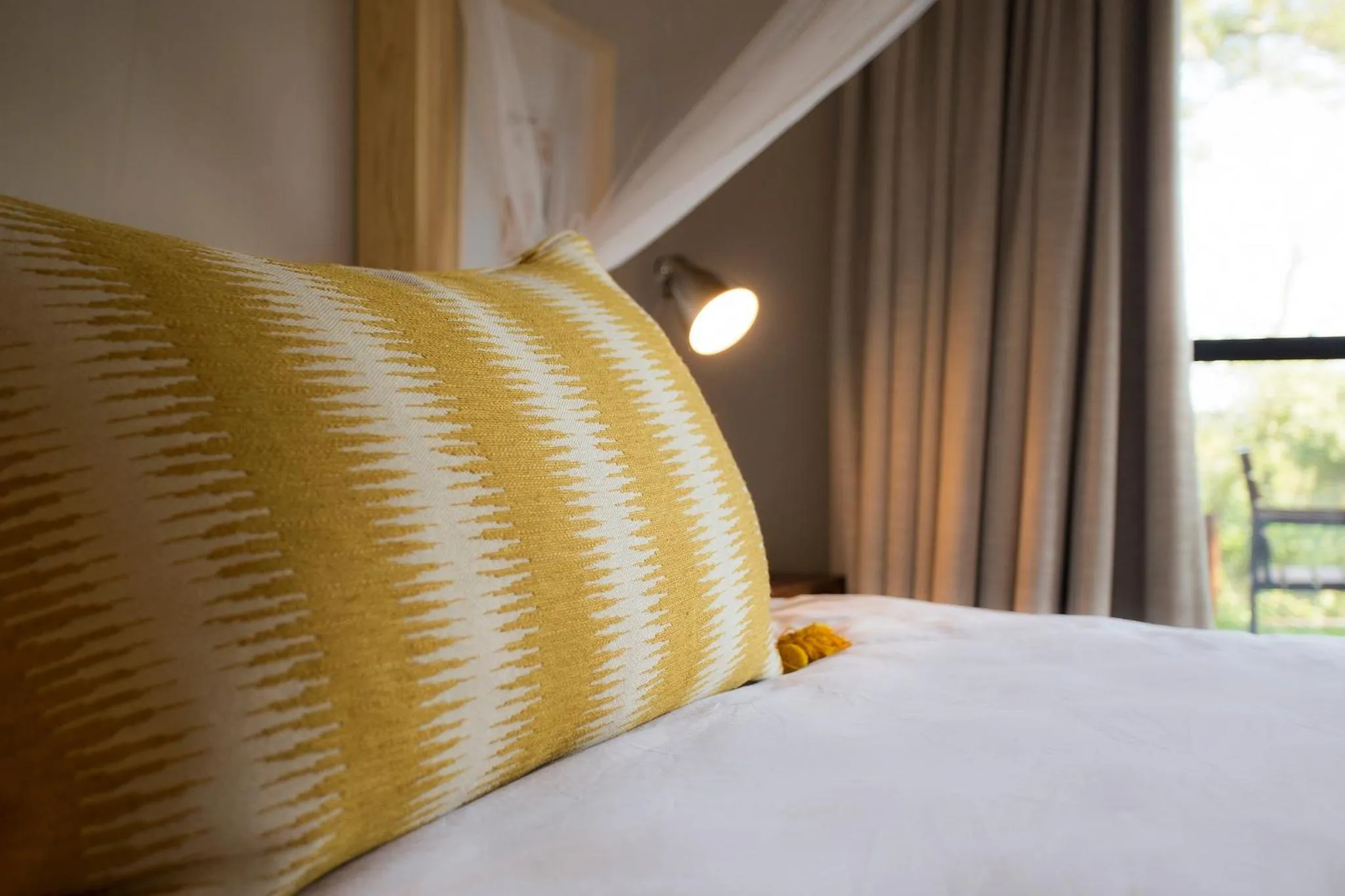 Bed in Moya Safari Villa