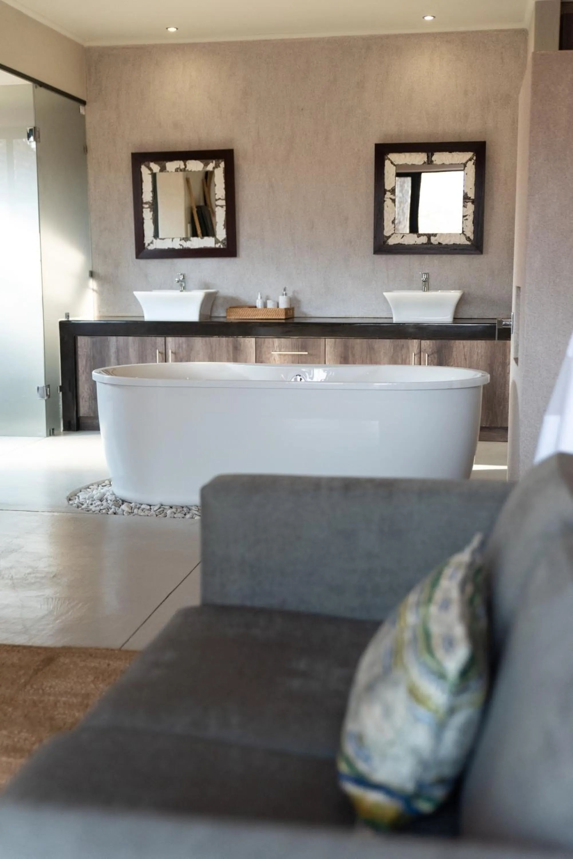 Shower in Moya Safari Villa