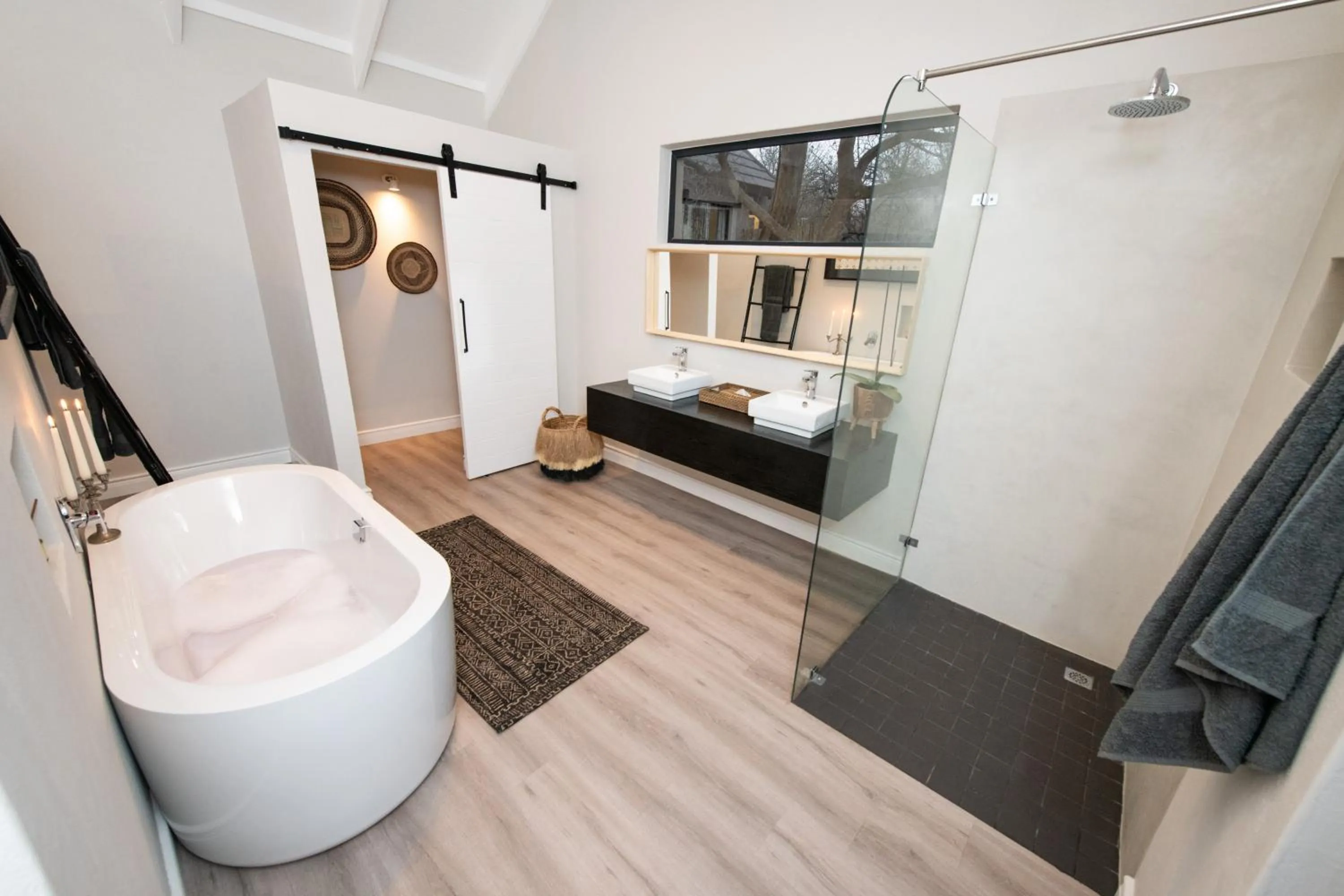 Bed in Moya Safari Villa