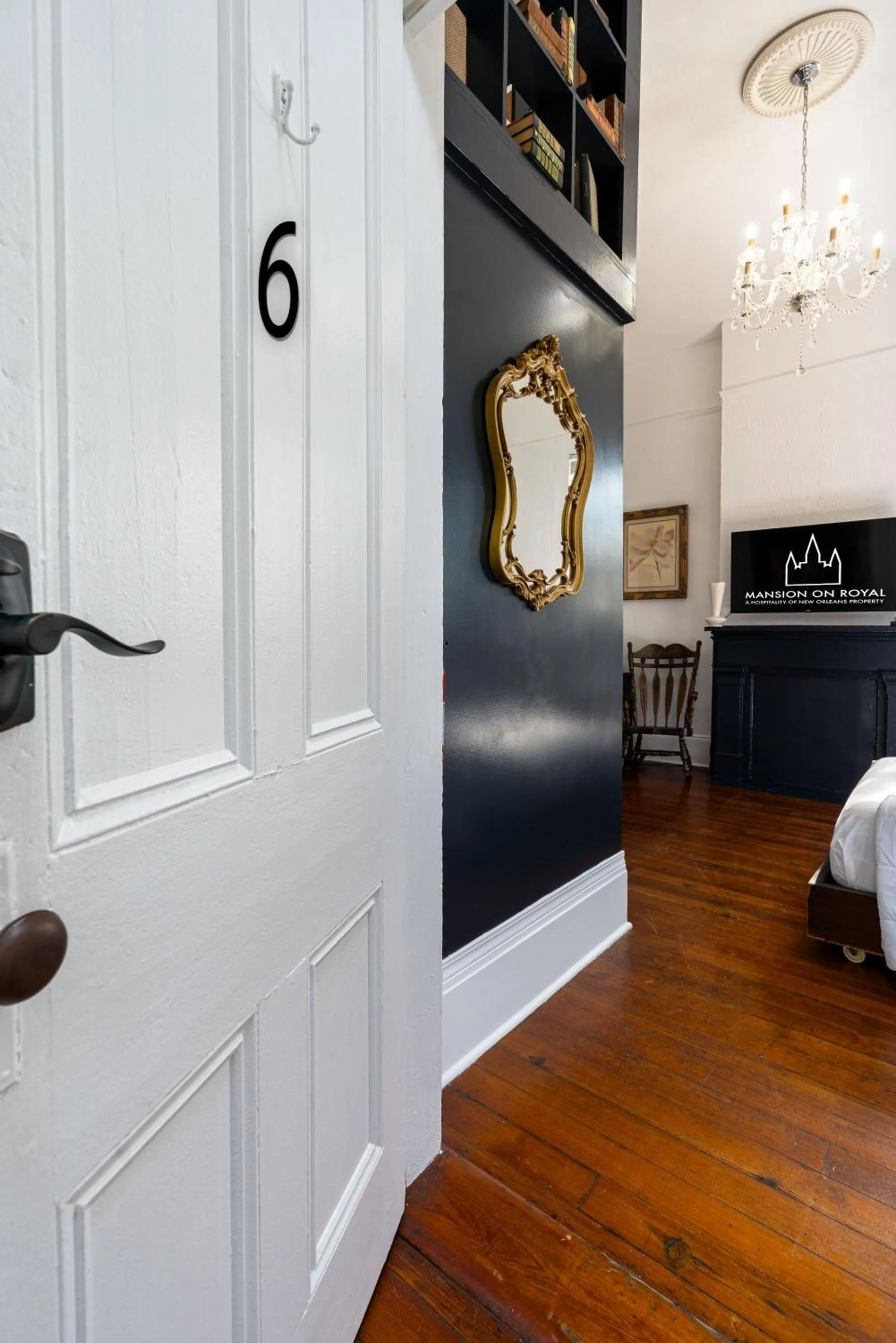 Bed in The Mansion on Royal