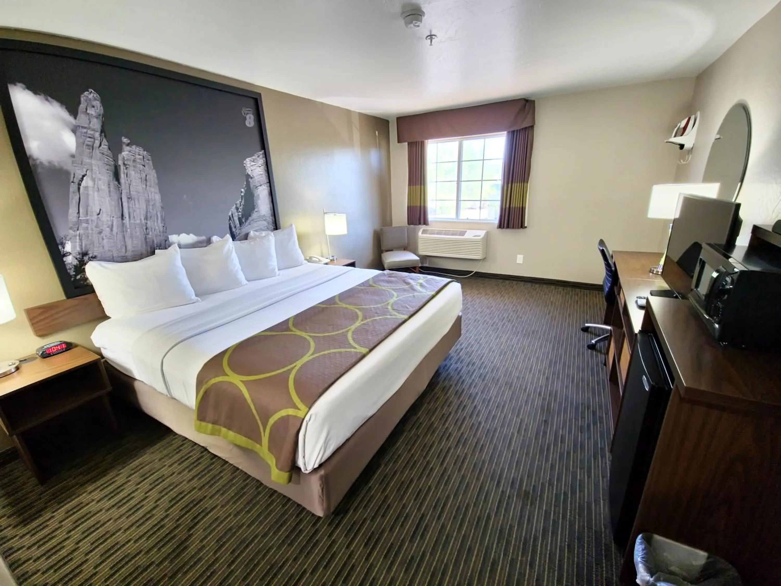 Bed in Super 8 by Wyndham Wickenburg AZ