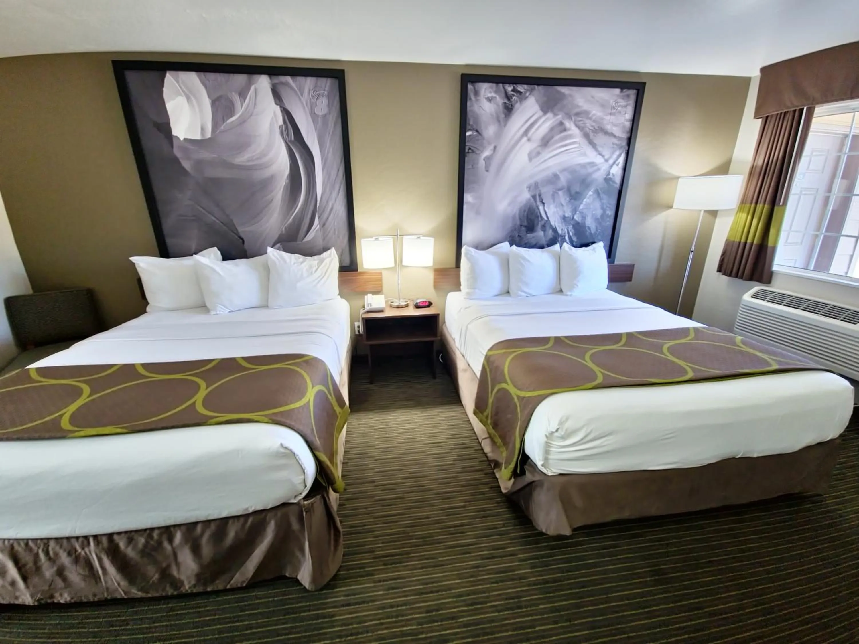 Bed in Super 8 by Wyndham Wickenburg AZ