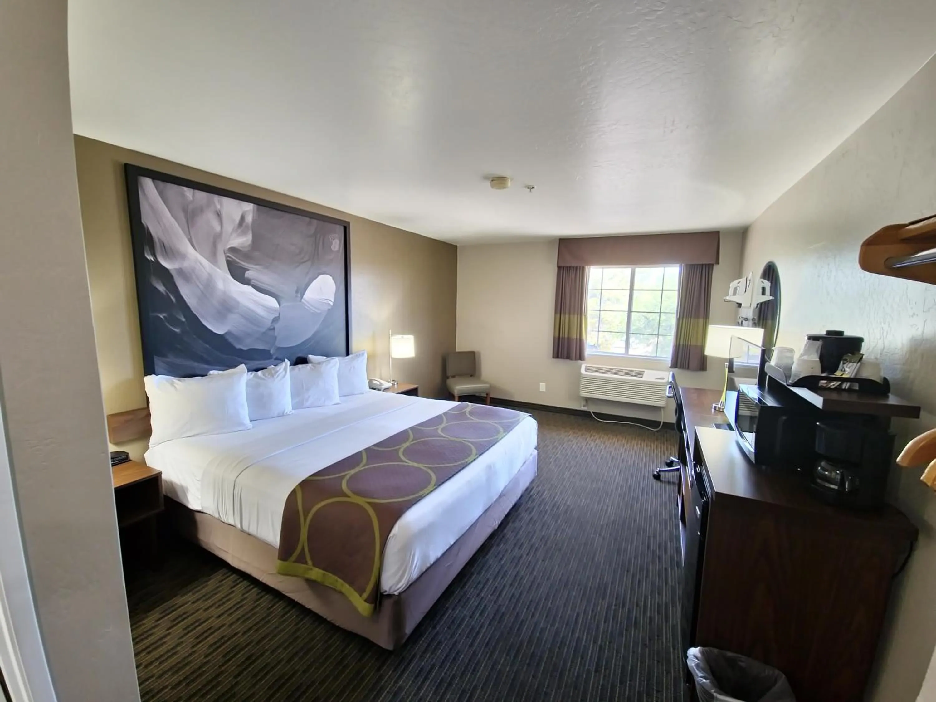Bed in Super 8 by Wyndham Wickenburg AZ