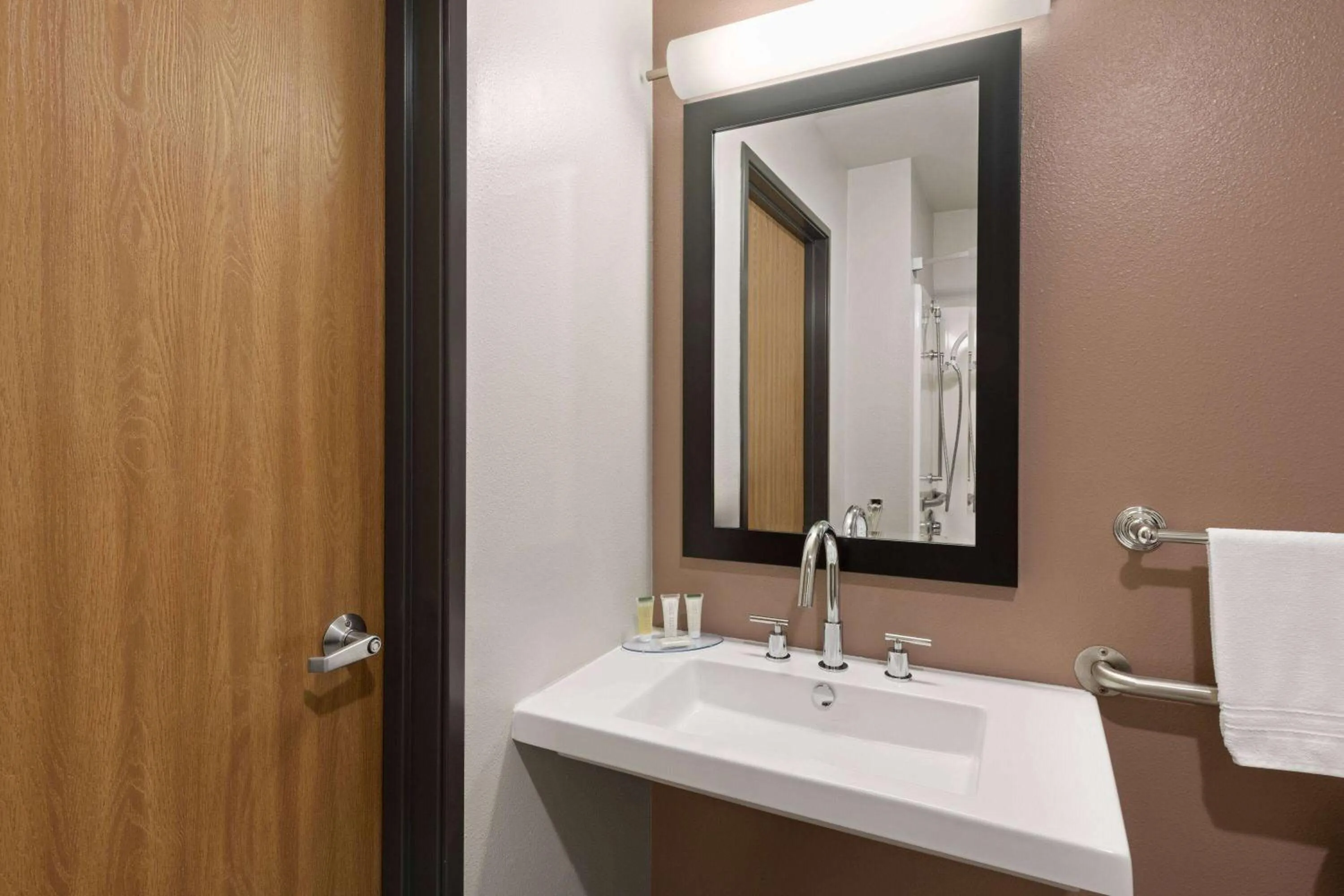 Bathroom in Super 8 by Wyndham Big Timber