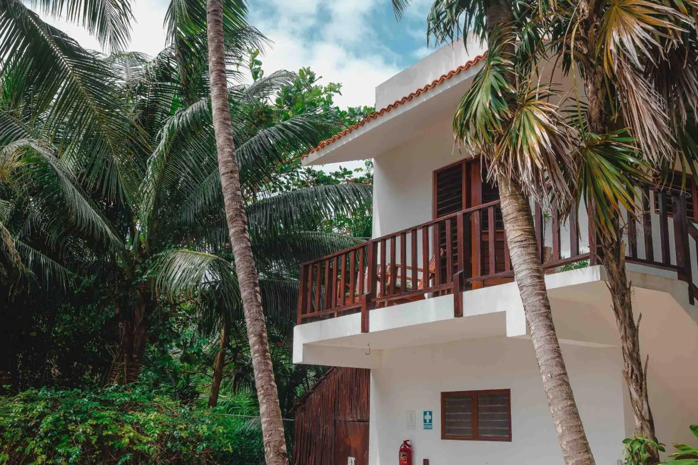 Property building in Casa Colibrí Tankah