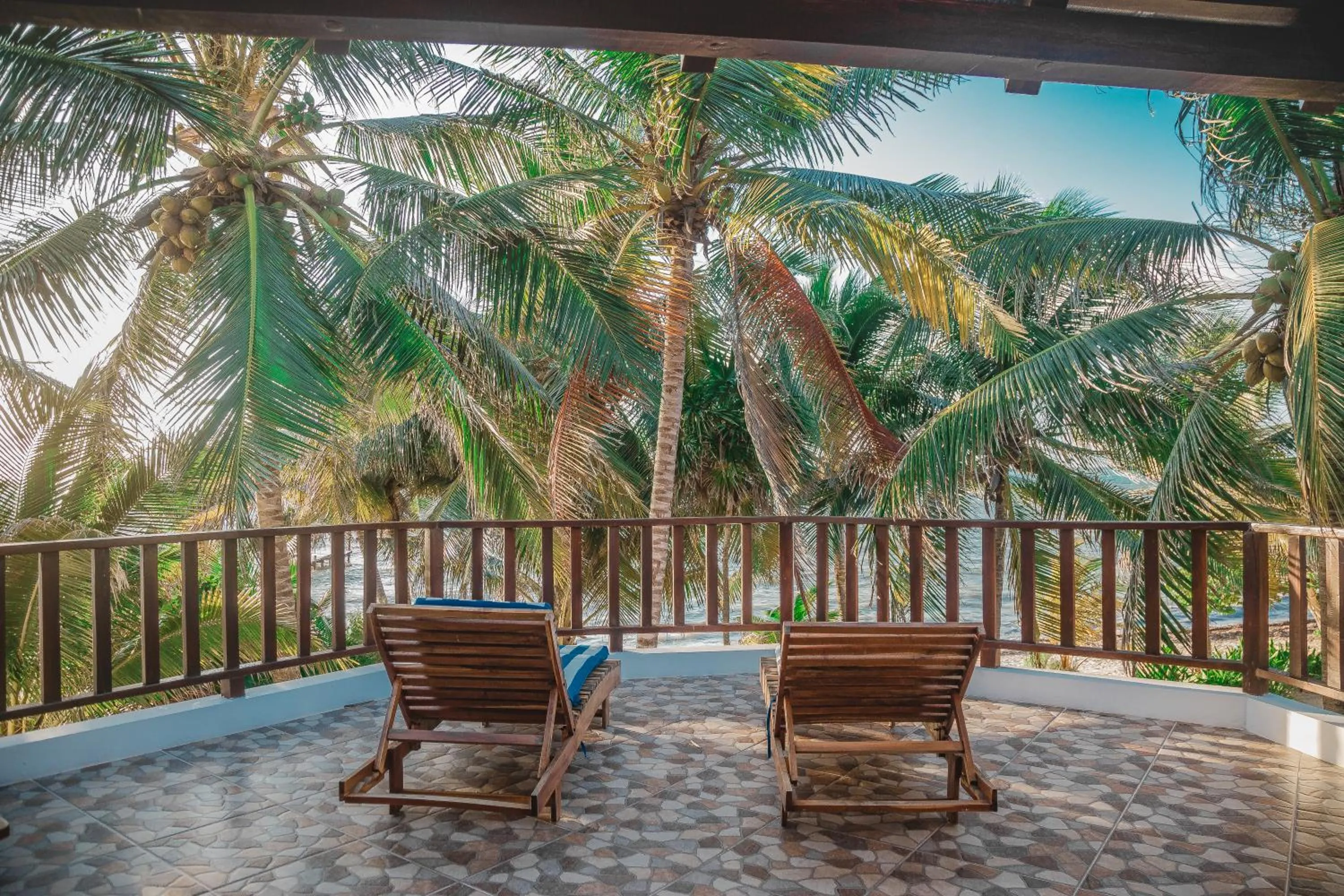 Patio in Casa Colibrí Tankah