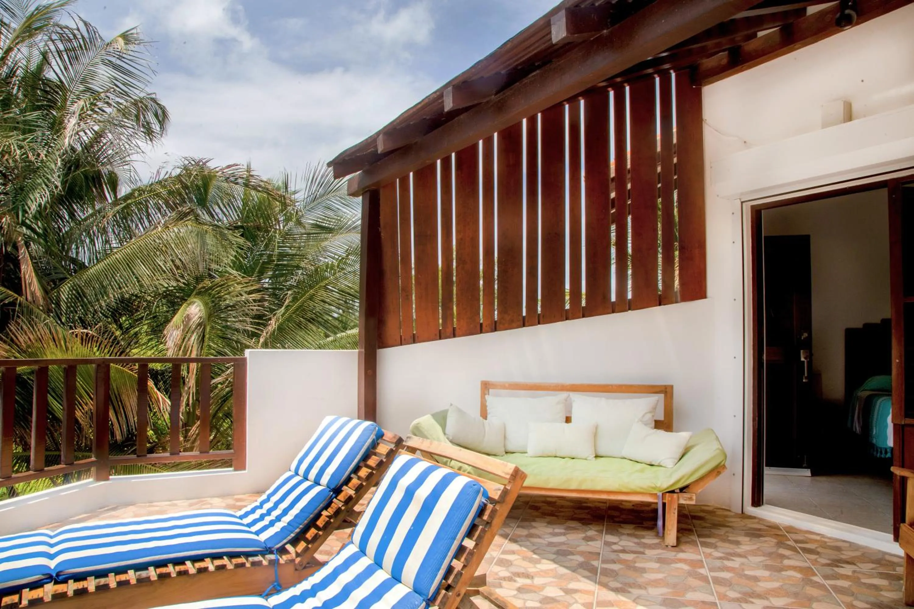 Patio in Casa Colibrí Tankah