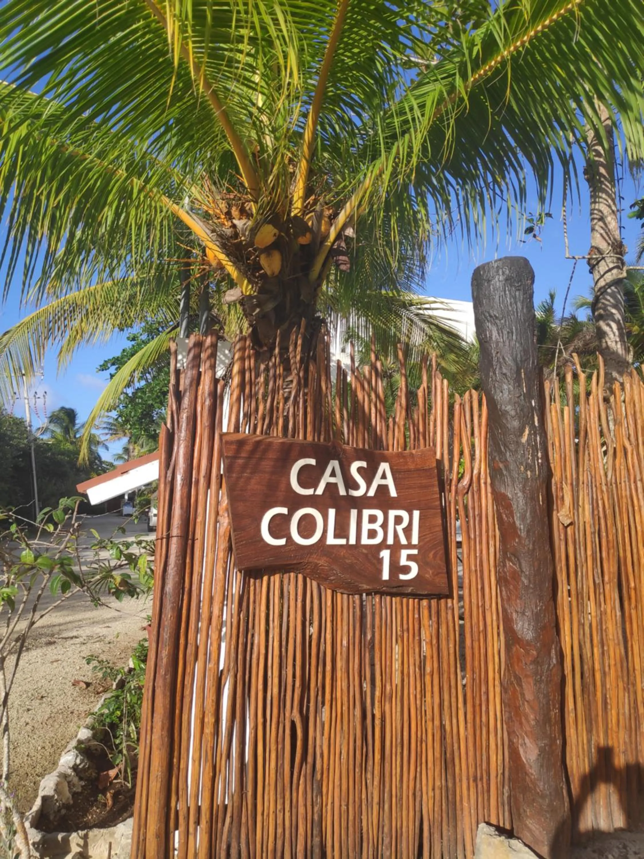 Property building in Casa Colibrí Tankah