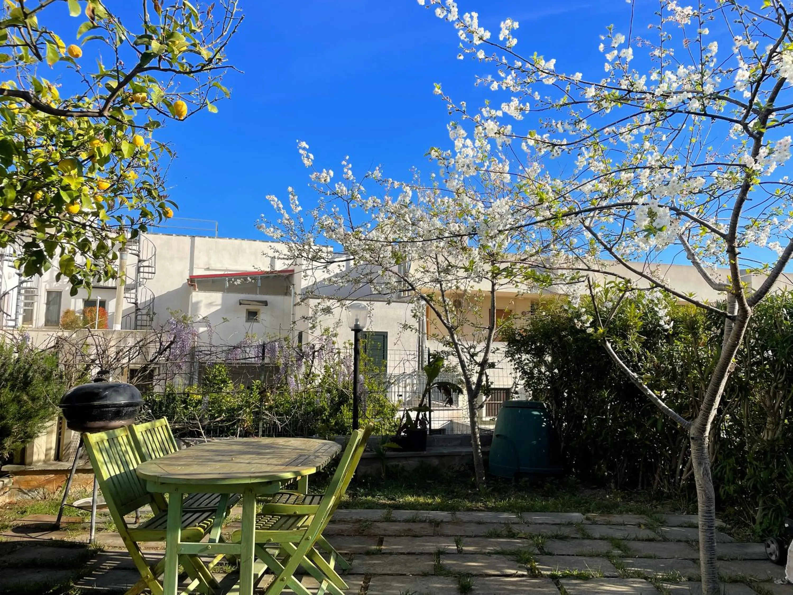 Garden in B&b Ophelia