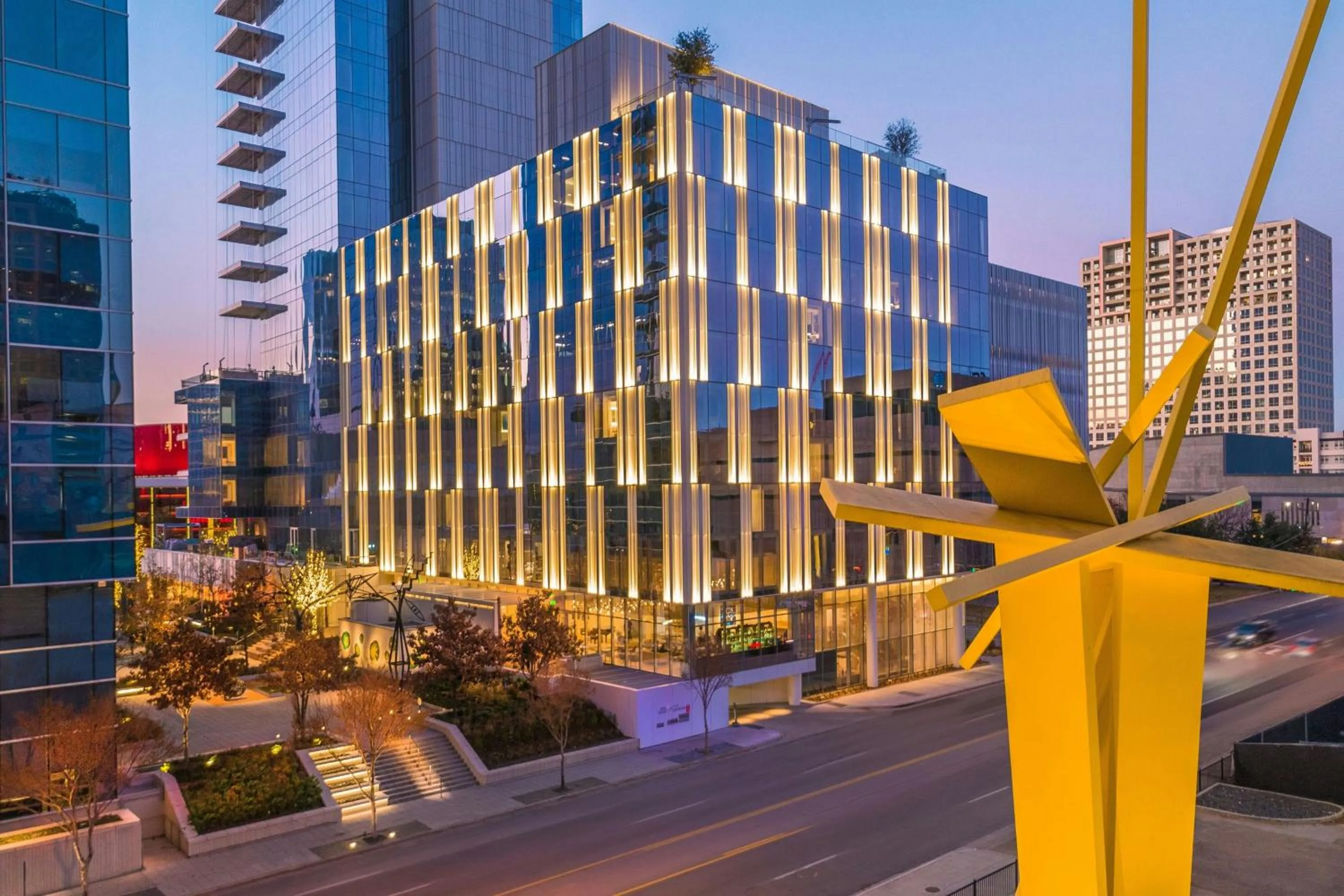 View (from property/room) in HALL Arts Hotel, Dallas, Autograph Collection
