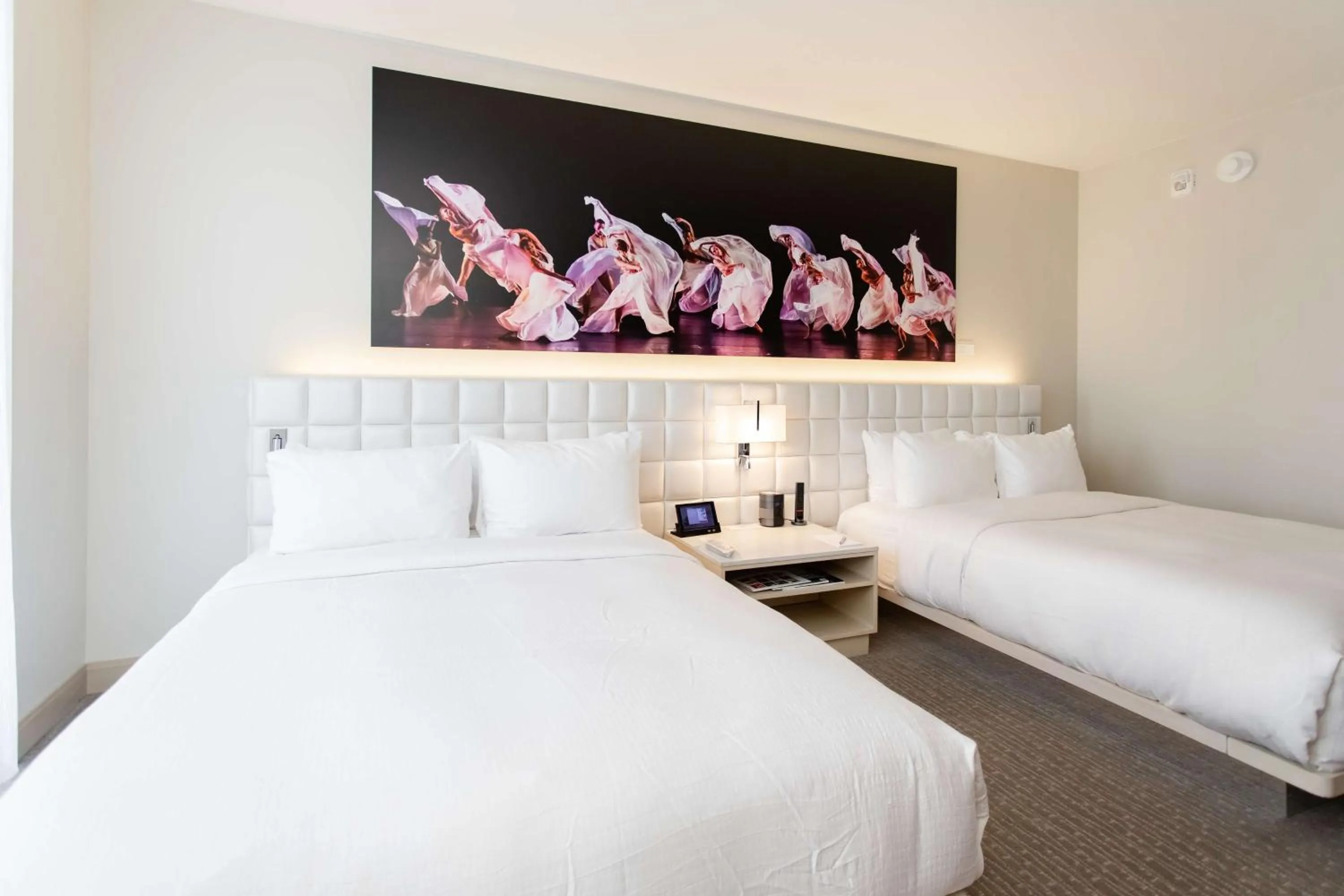 Bed in HALL Arts Hotel Dallas, Curio Collection by Hilton