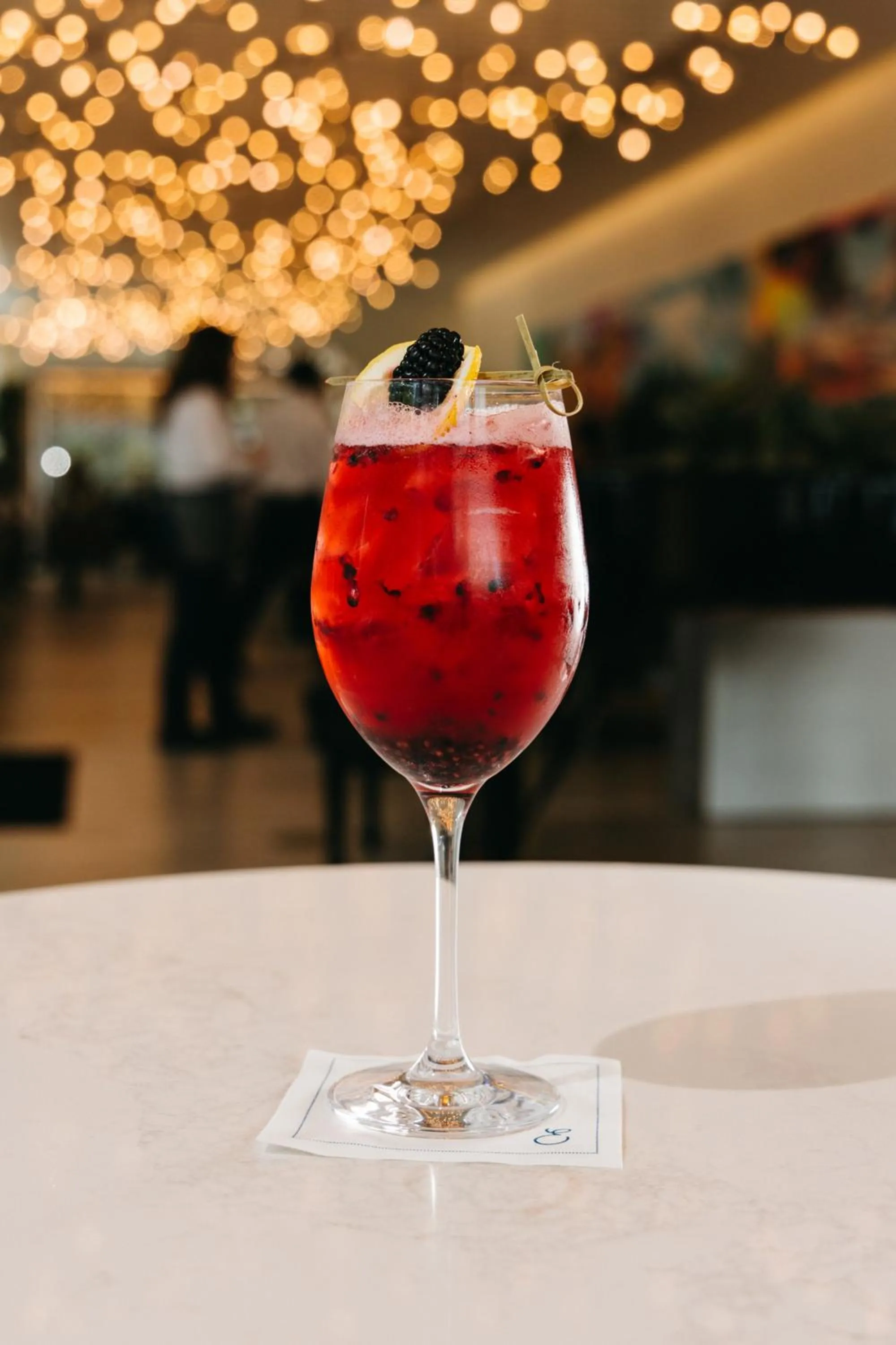 Food and drinks in HALL Arts Hotel Dallas, Curio Collection by Hilton