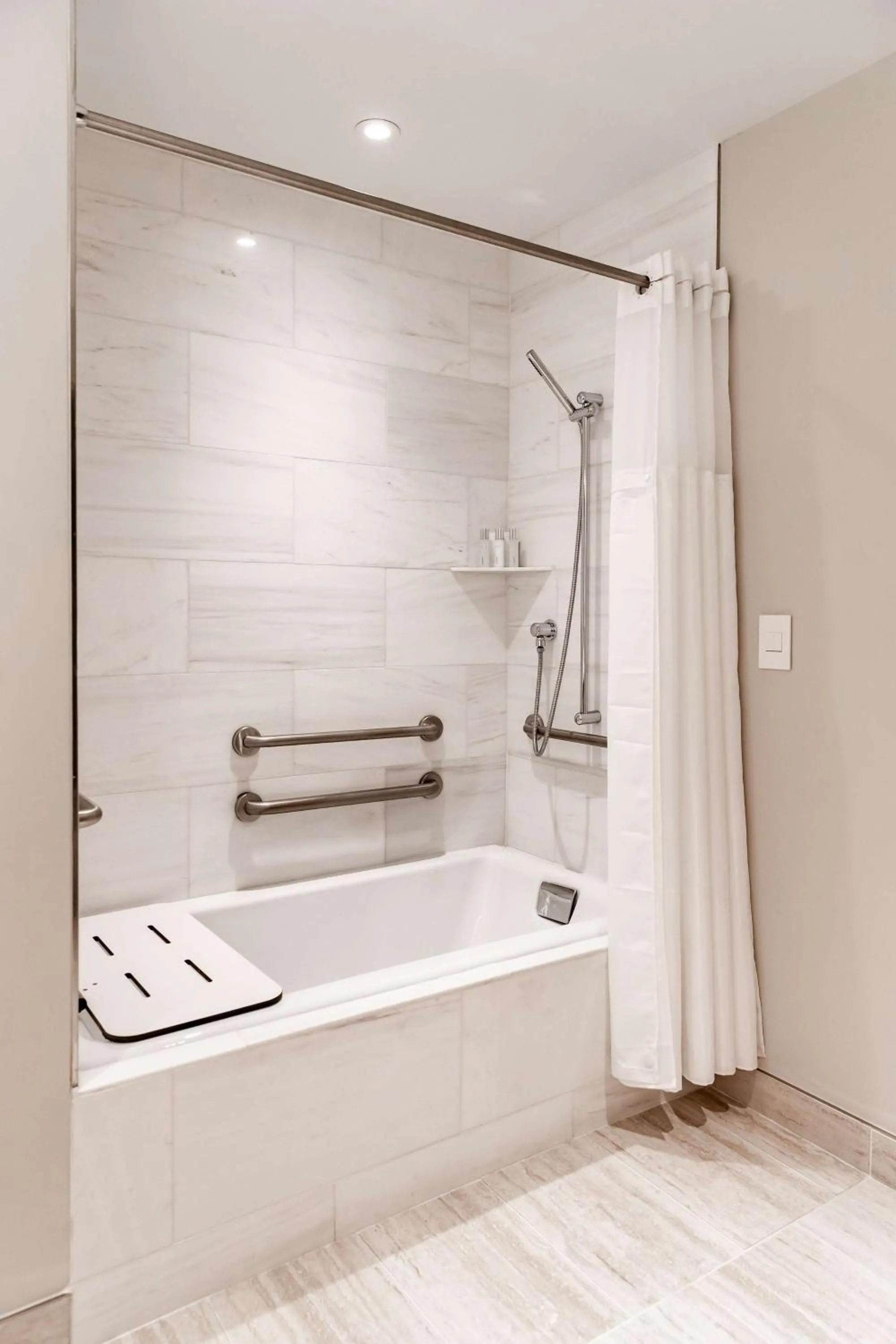 Bathroom in HALL Arts Hotel Dallas, Curio Collection by Hilton