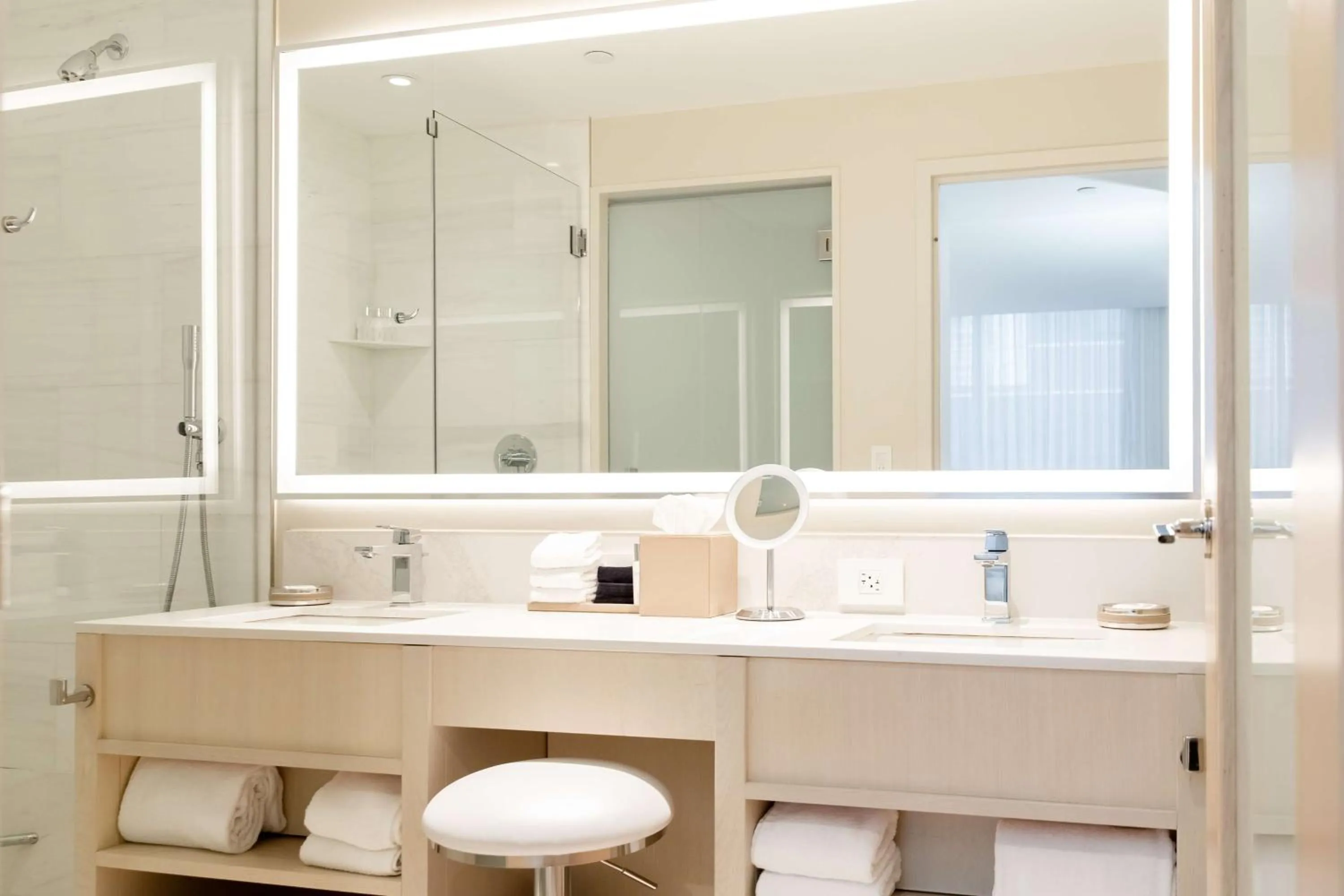 Bathroom in HALL Arts Hotel Dallas, Curio Collection by Hilton