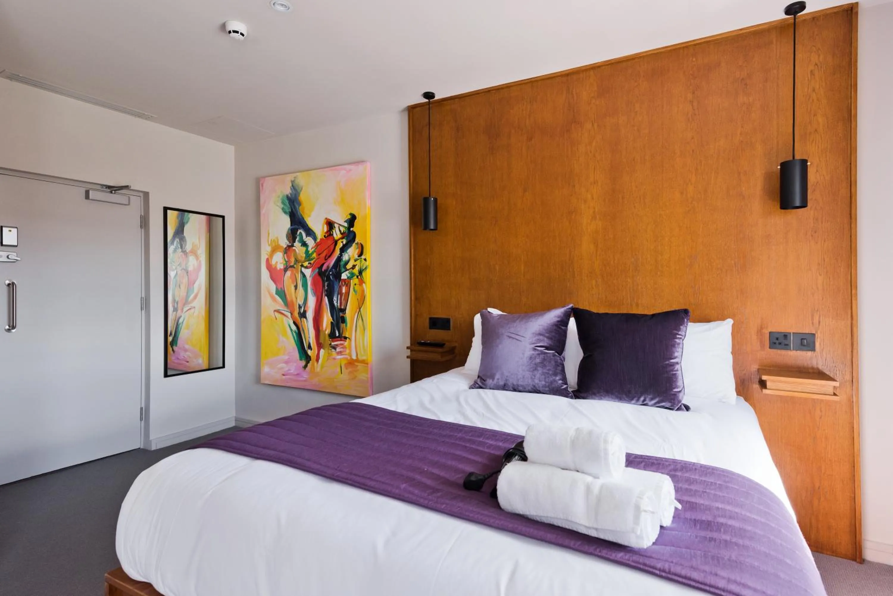 Photo of the whole room, Bed in Templebar Rooms