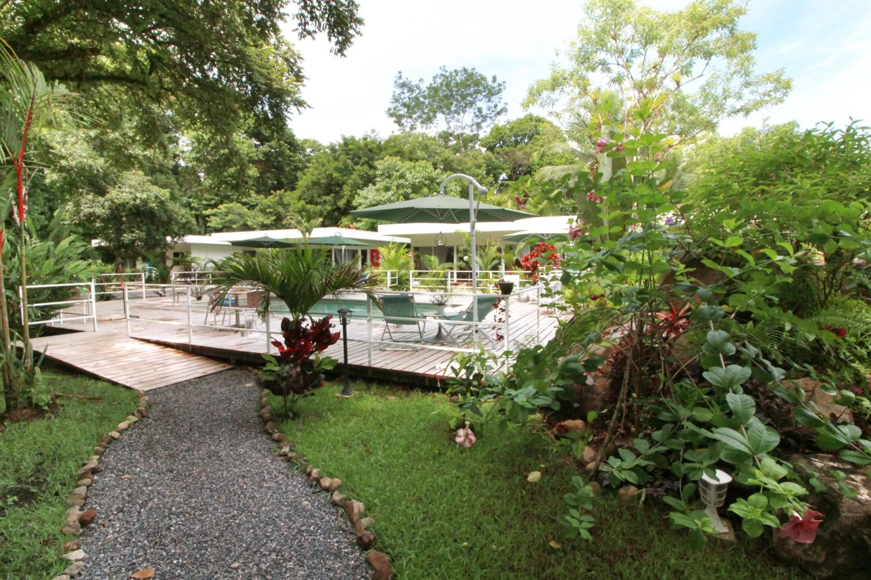 Patio in Ojochal Gardens