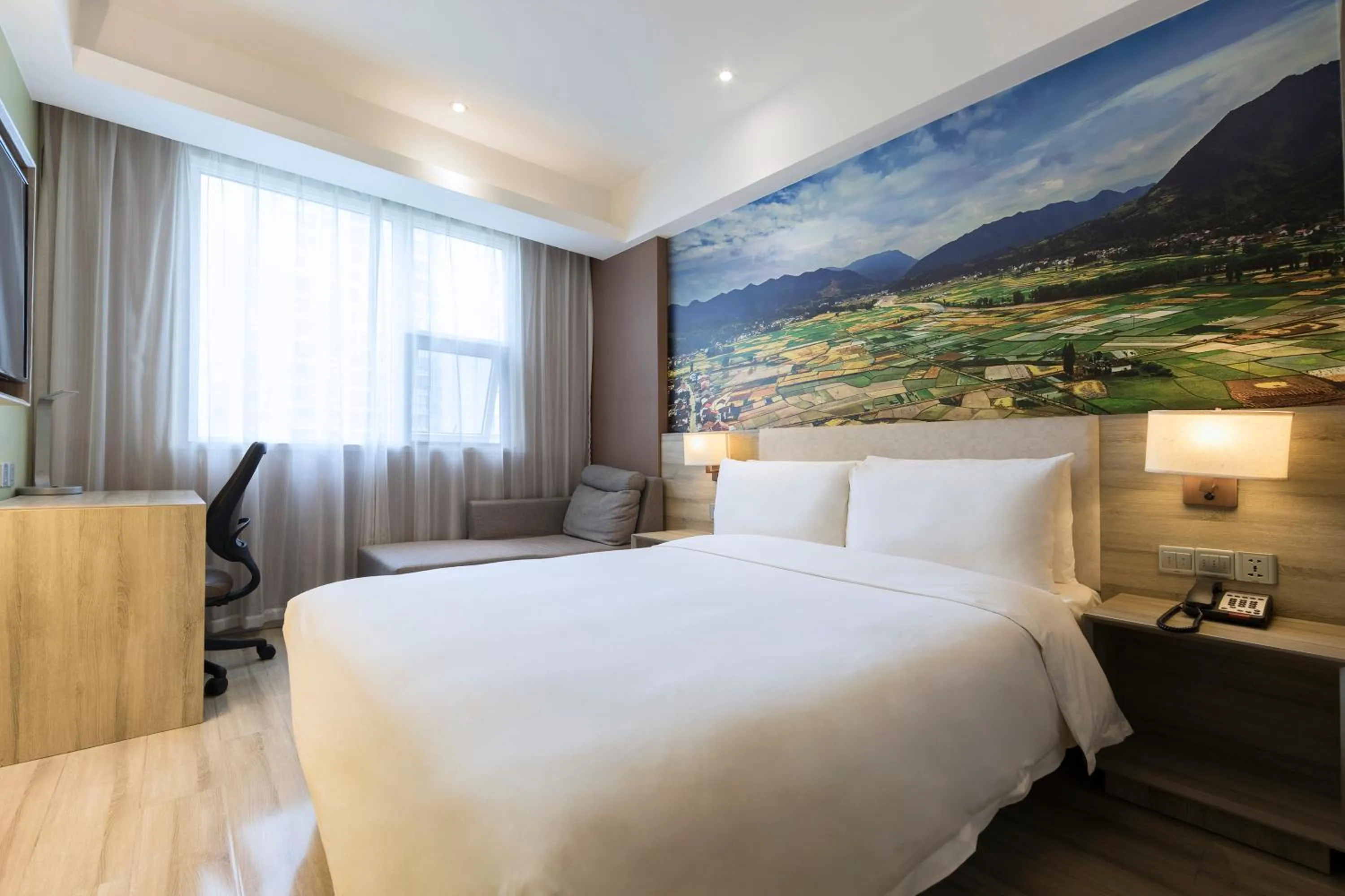 Bed in Atour Hotel Xi'an (Wenjing Road, North 2nd Ring Road