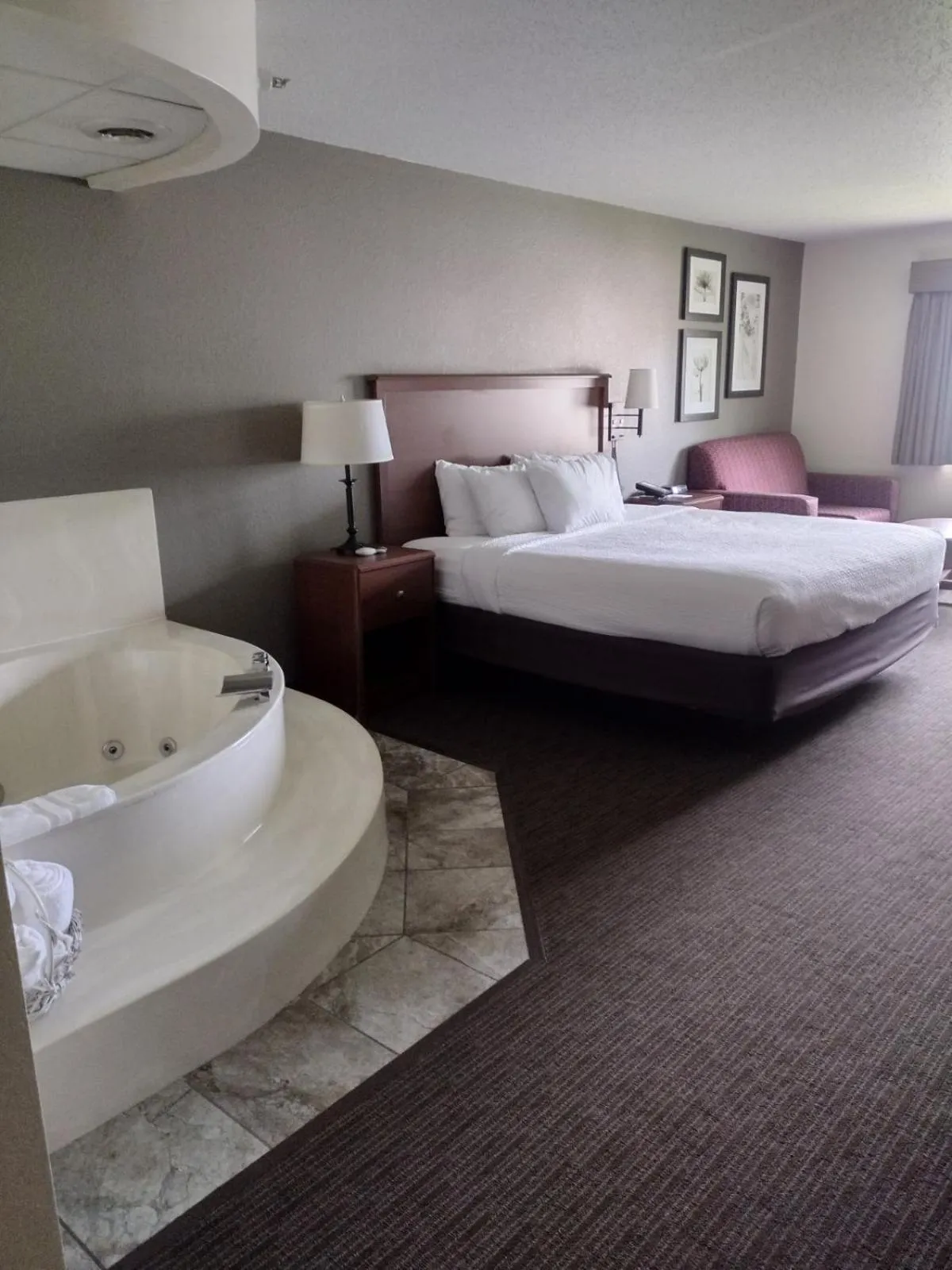 Hot Tub, Bed in AmericInn by Wyndham Red Wing