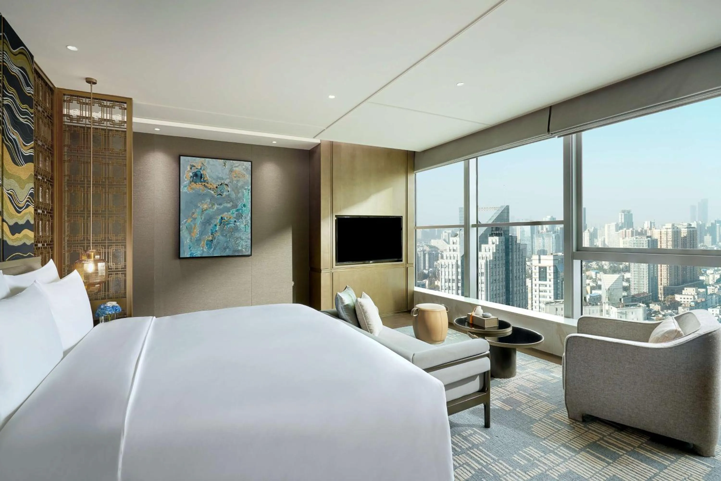 Bedroom in Kempinski Hotel Nanjing
