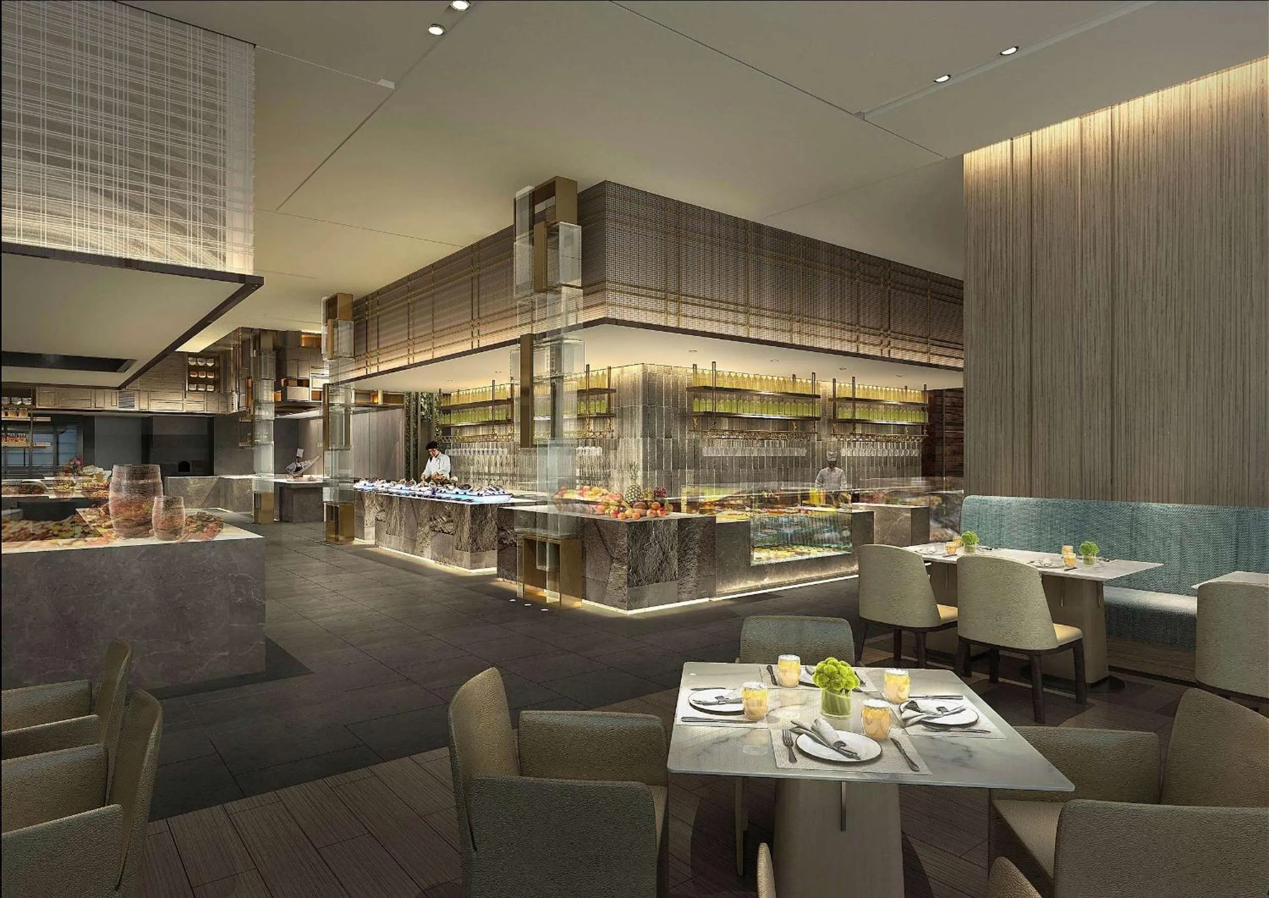 Restaurant/places to eat in Kempinski Hotel Nanjing