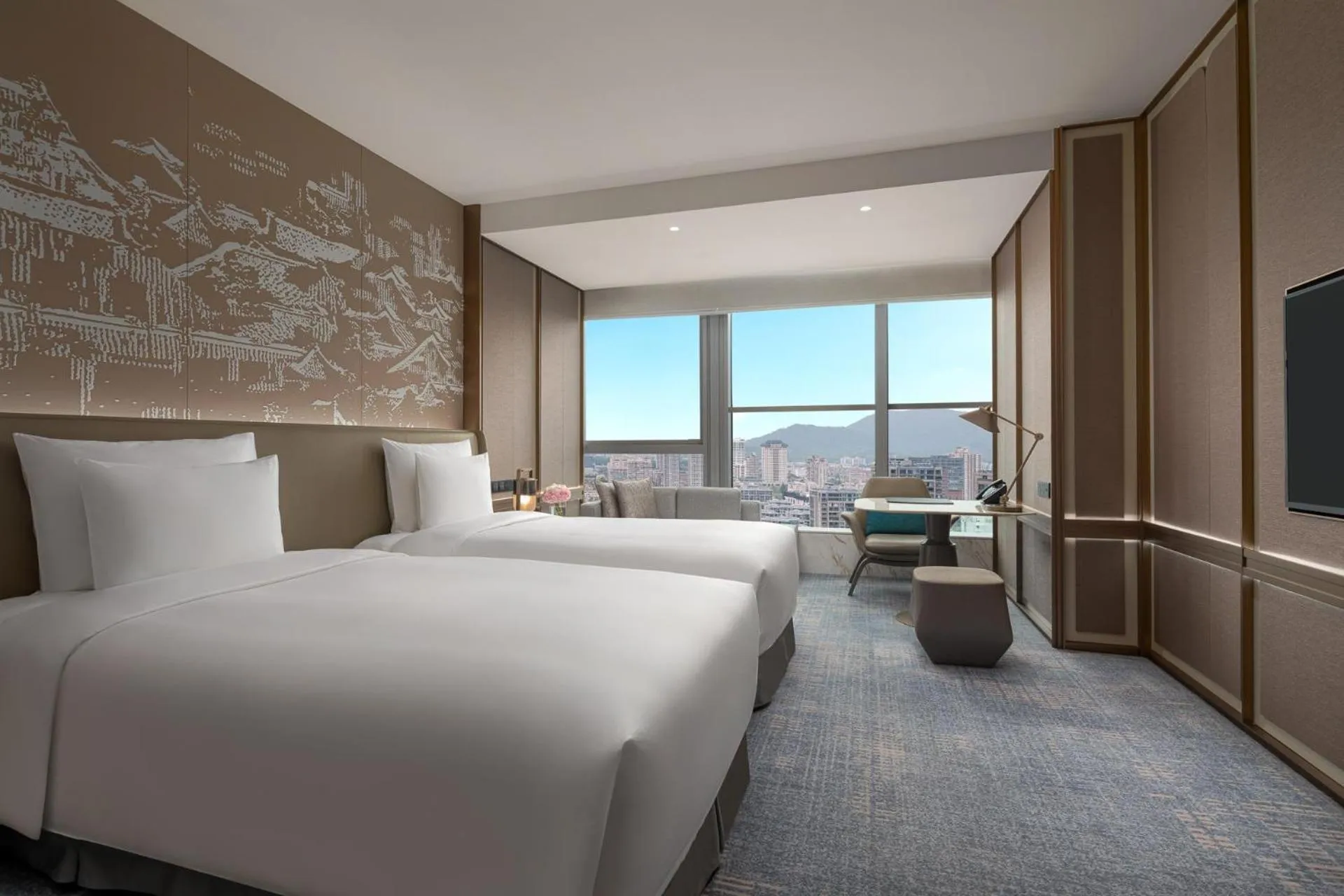 Bedroom in Kempinski Hotel Nanjing