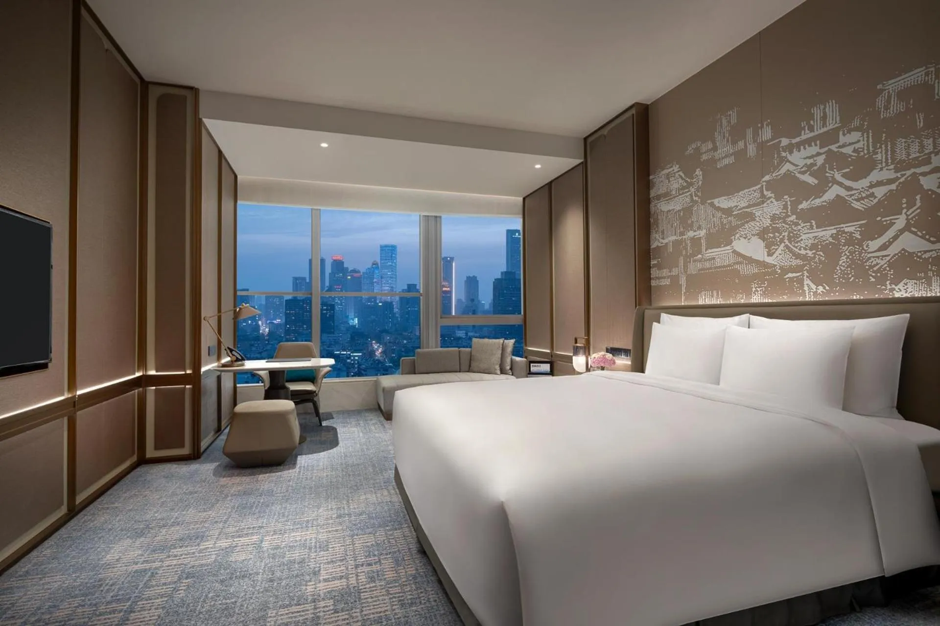 Bedroom in Kempinski Hotel Nanjing